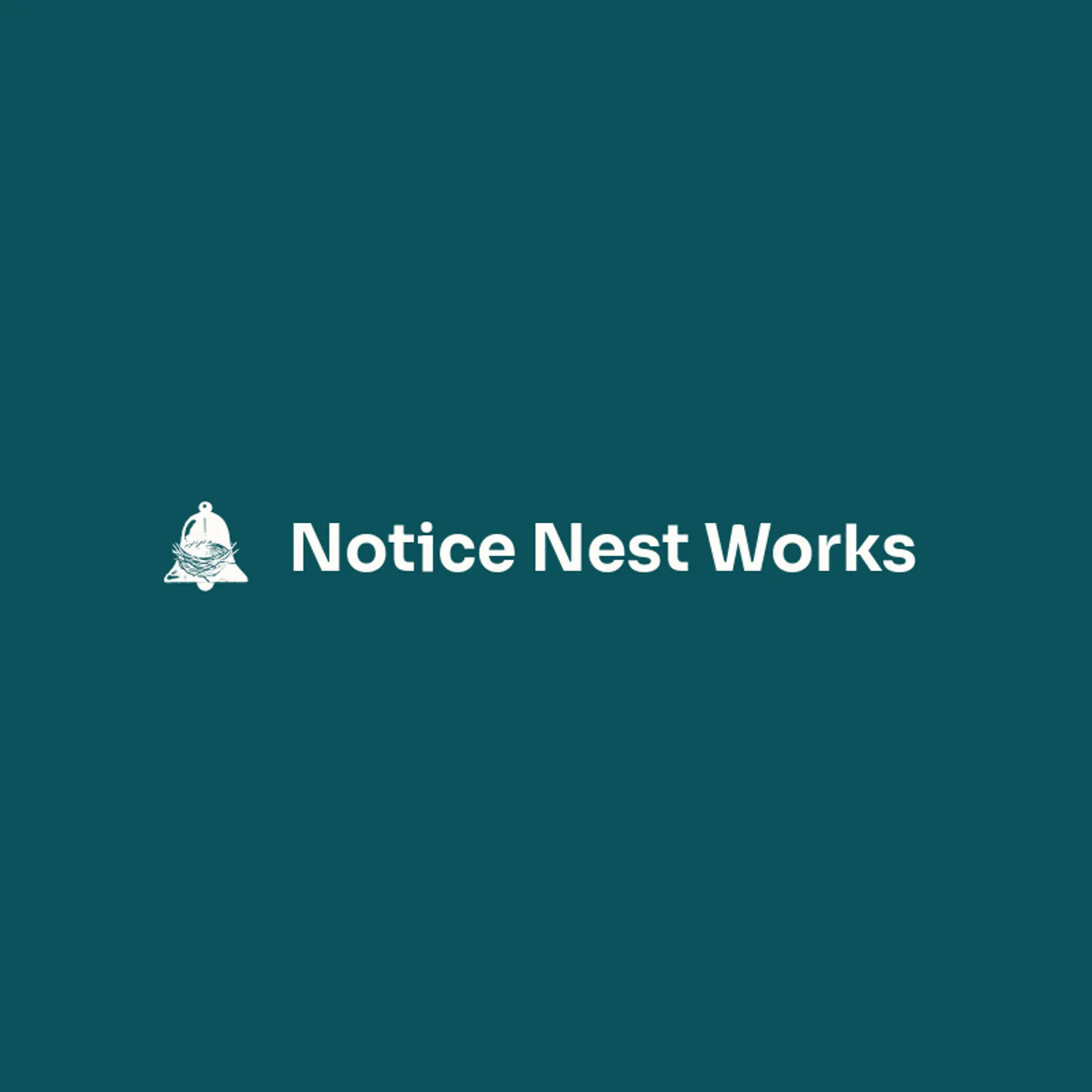 Notice Nest Works logo for social media