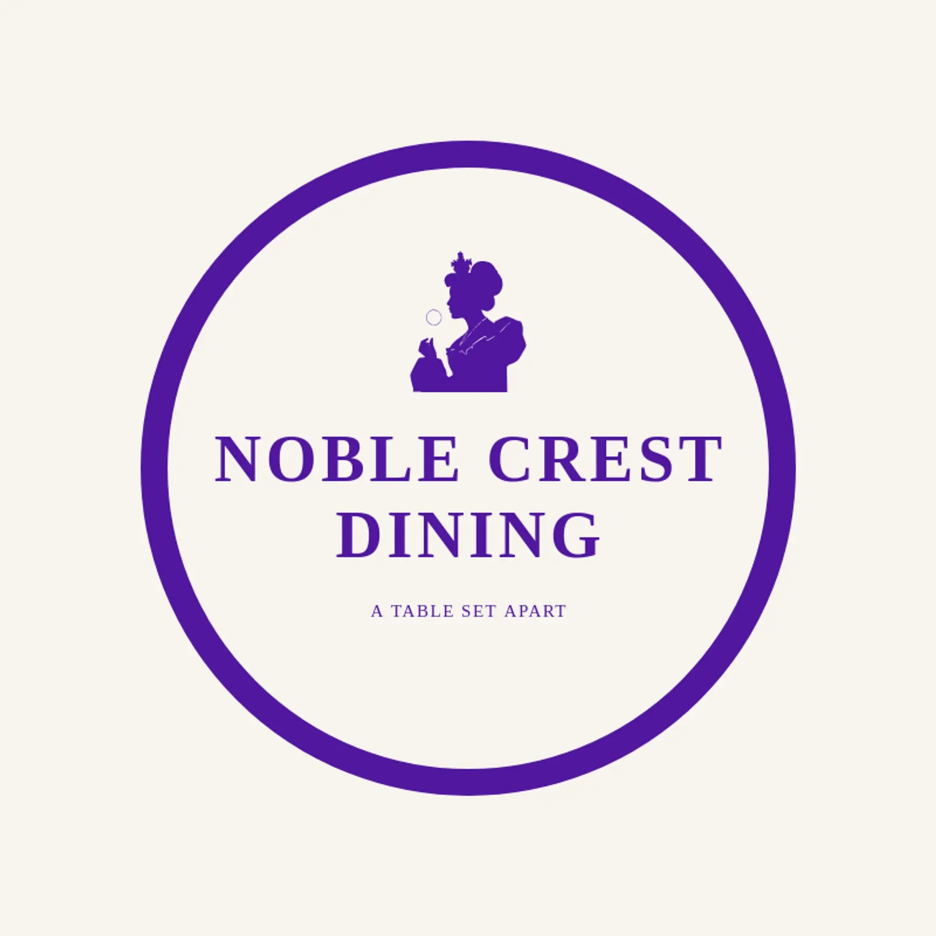 Noble Crest Dining logo for aristocrat
