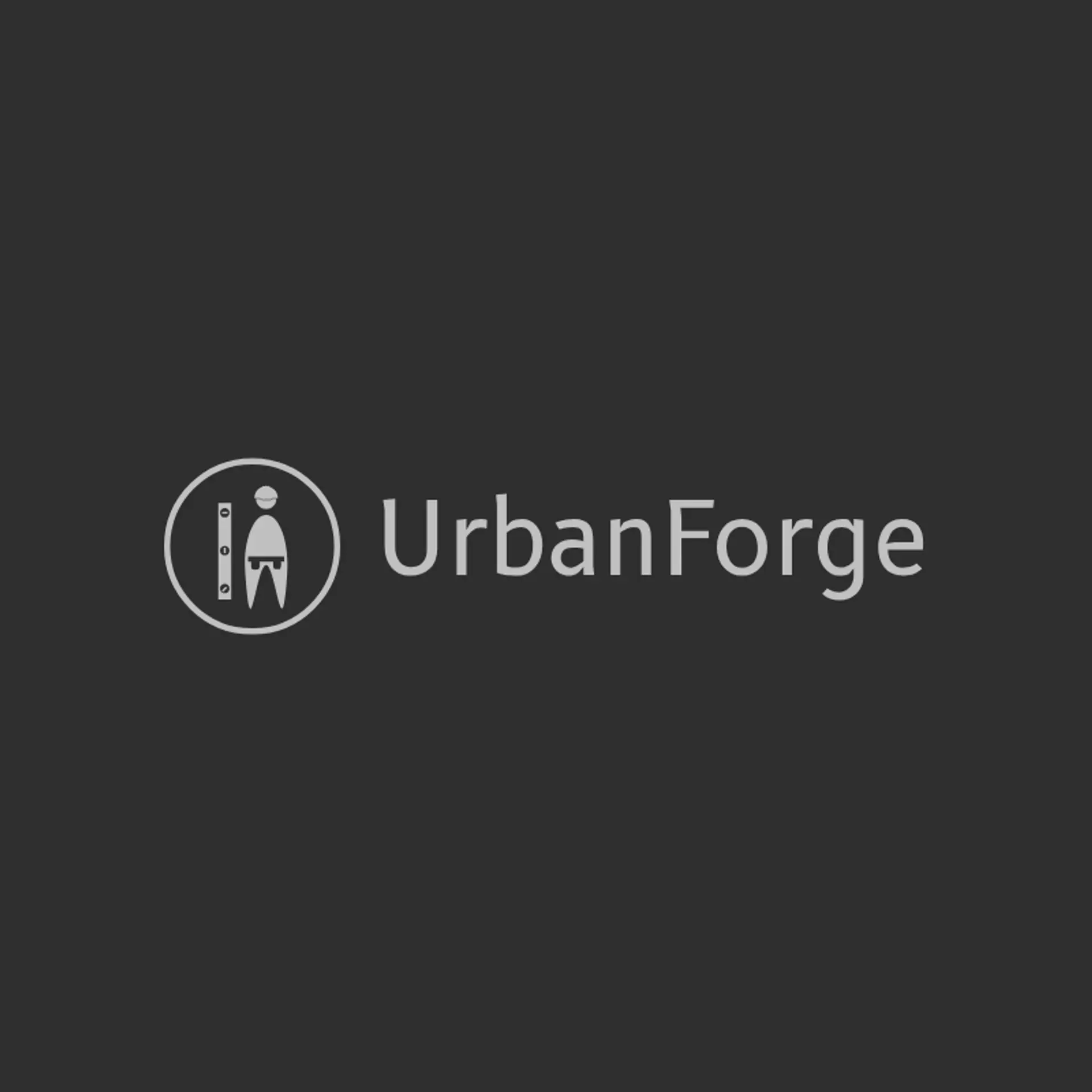 UrbanForge logo for construction