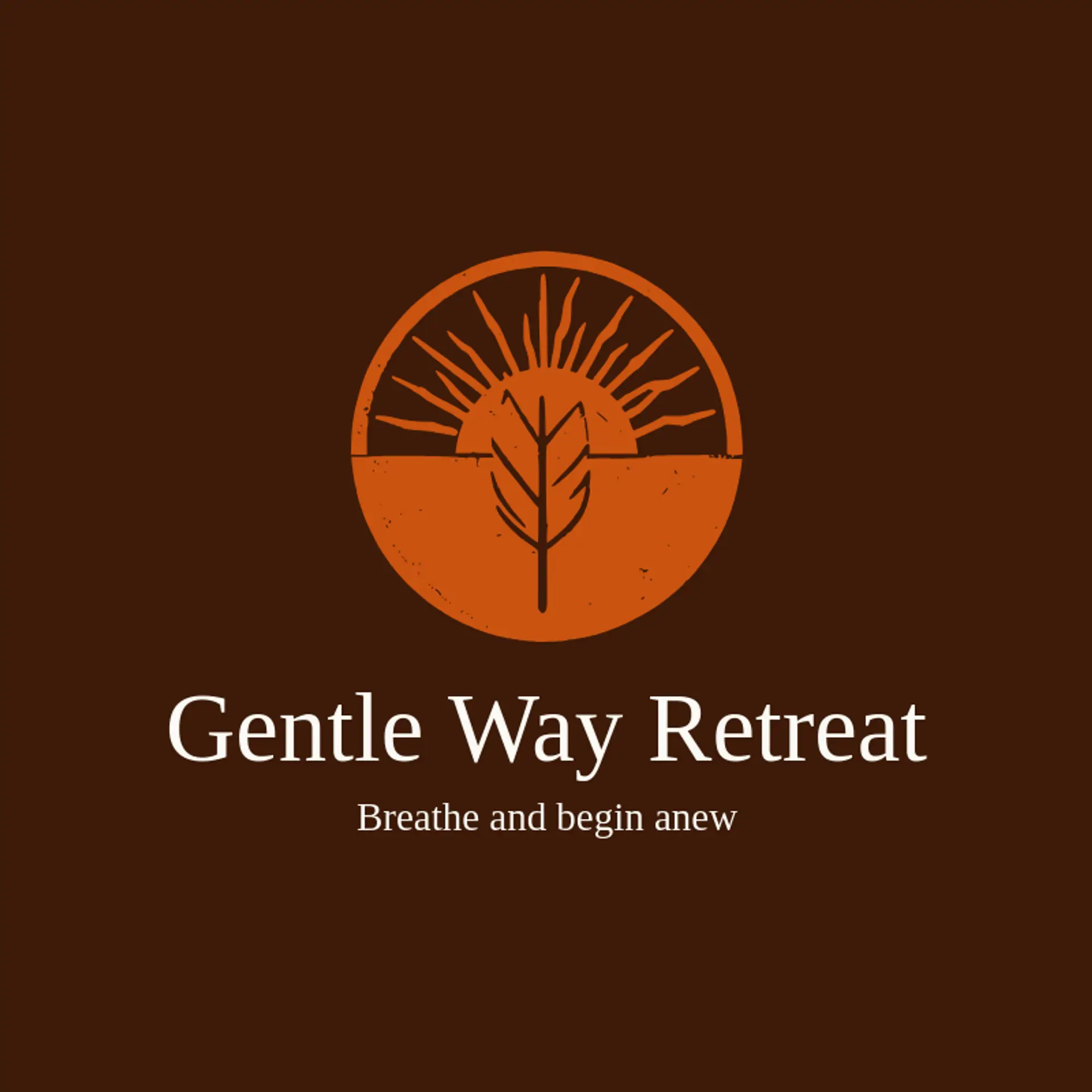 Gentle Way Retreat logo for spiritual