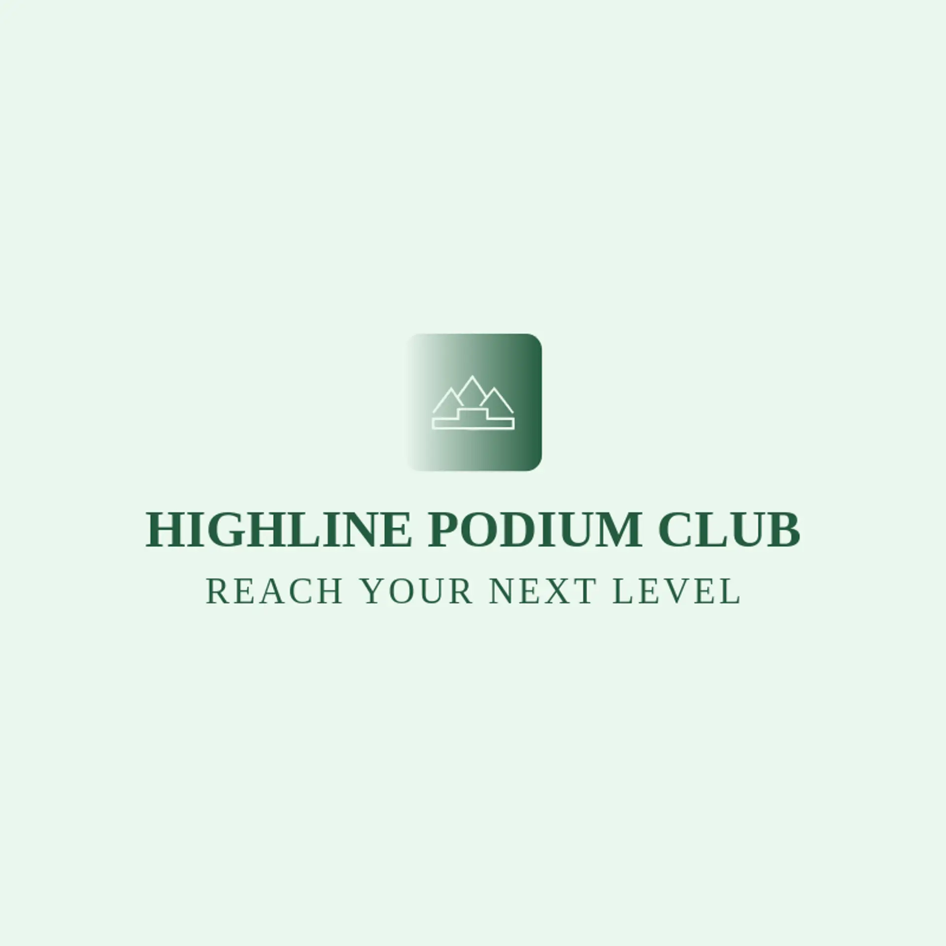 Highline Podium Club logo for olympic