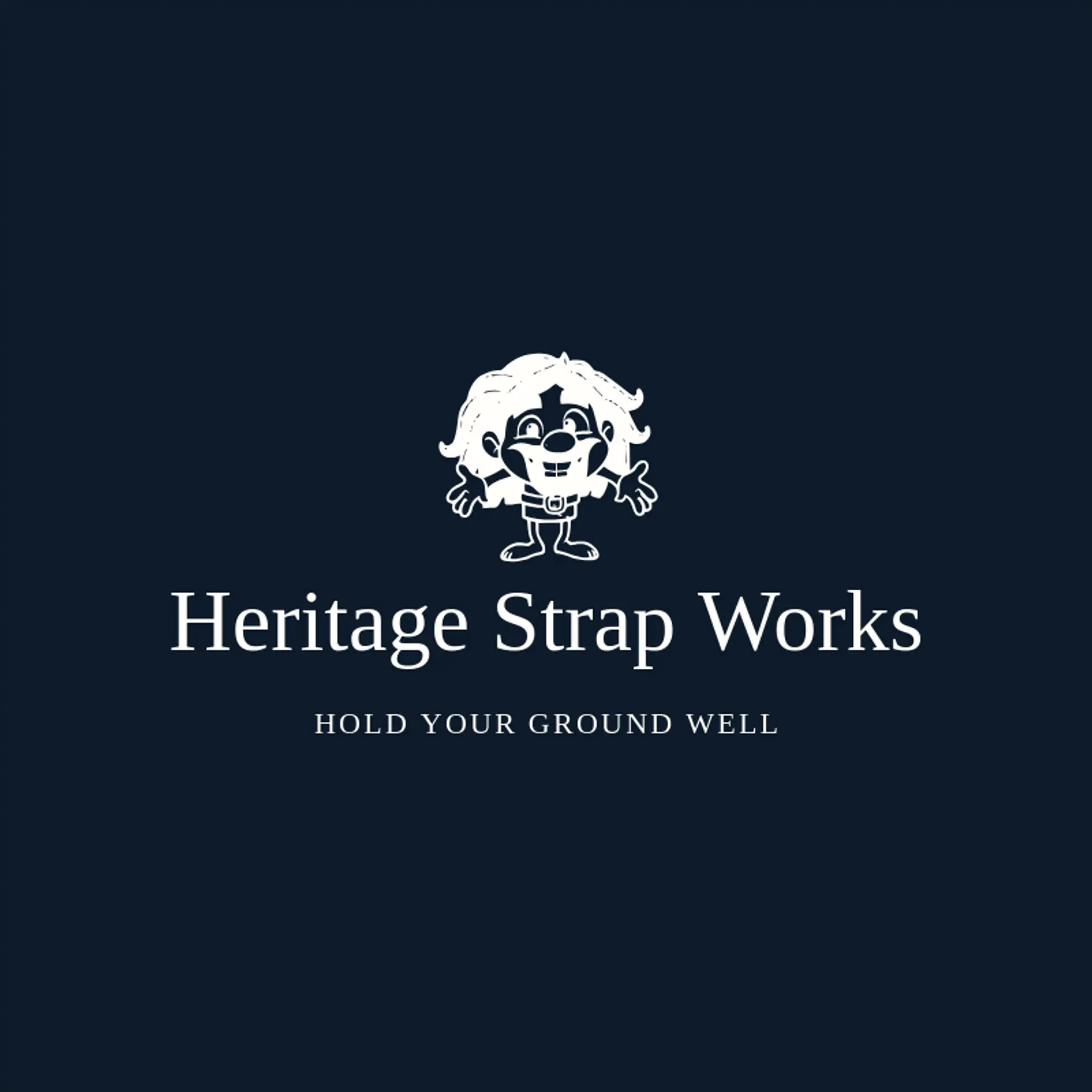 Heritage Strap Works logo for Buckle
