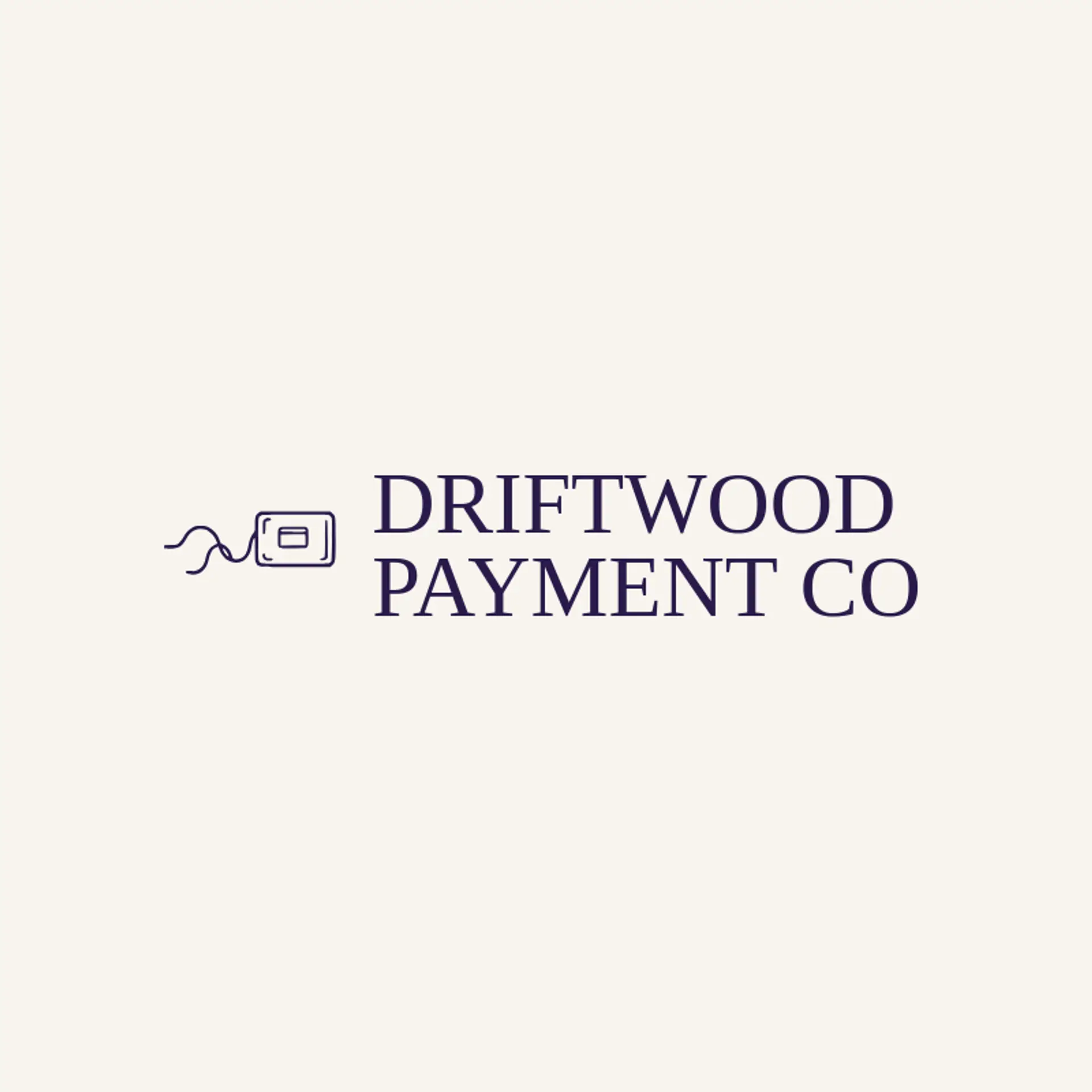 Driftwood Payment Co logo for credit card