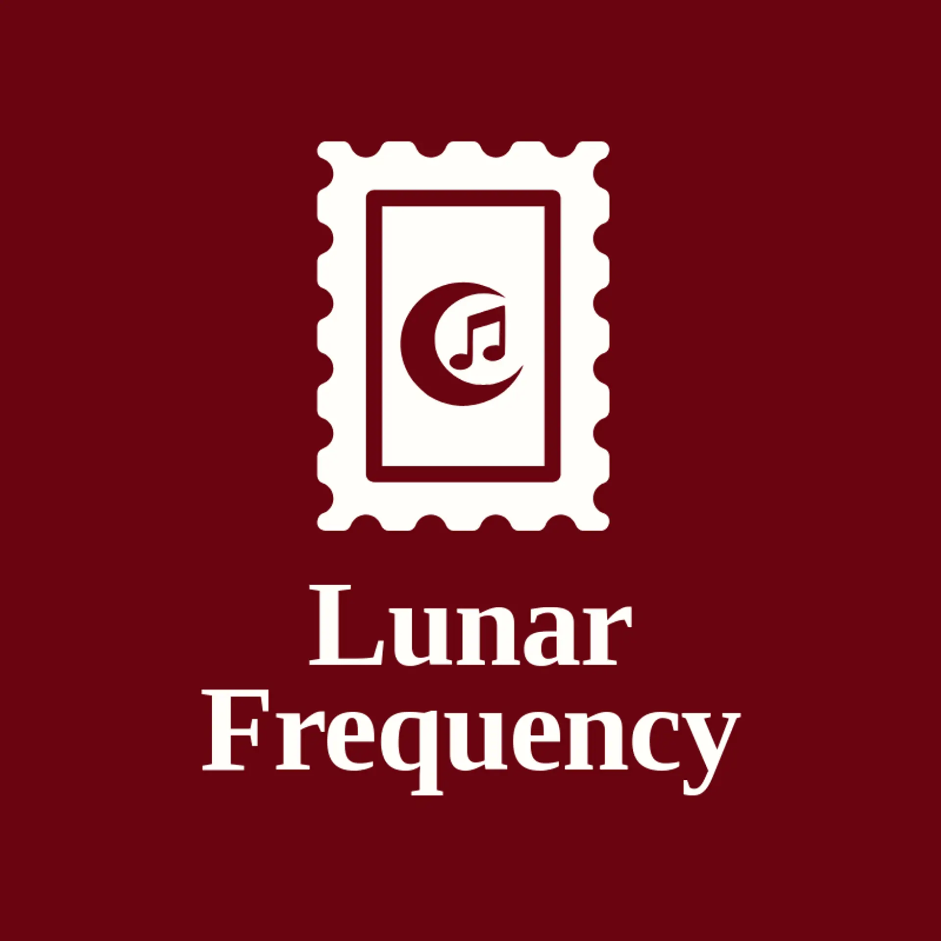 Lunar Frequency logo for rave