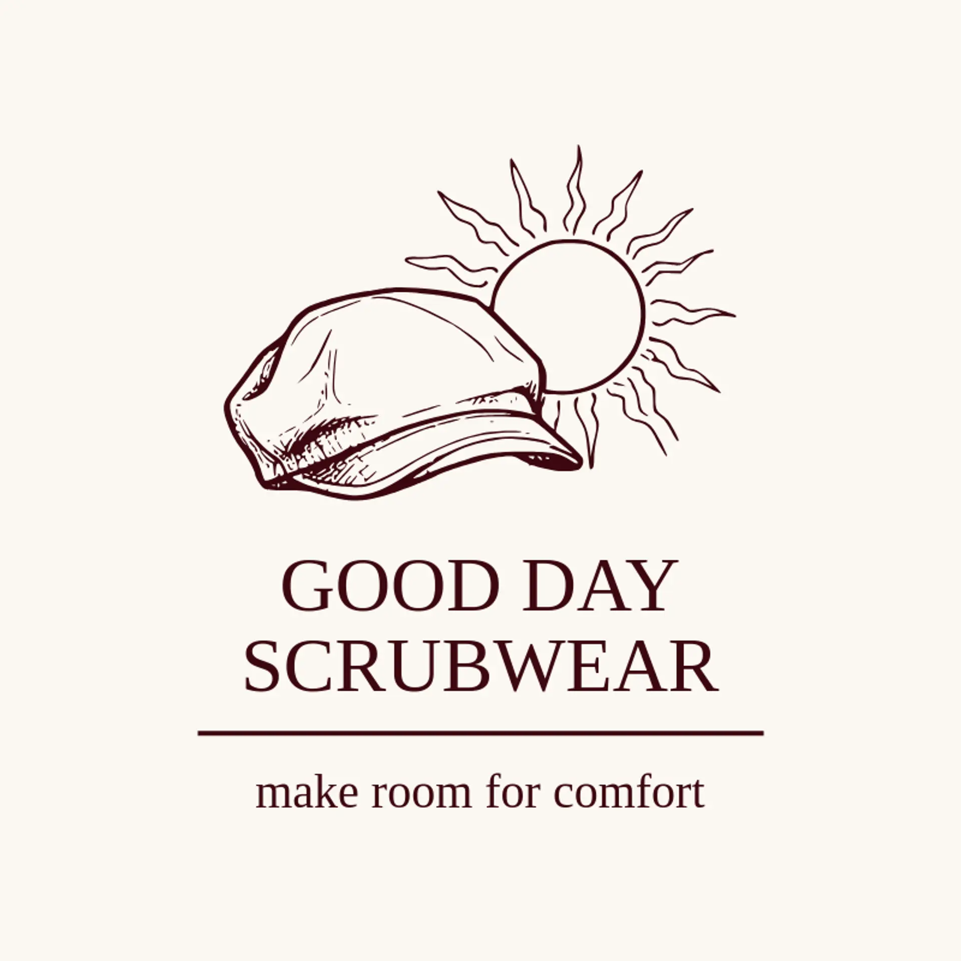 Good Day Scrubwear logo for scrub