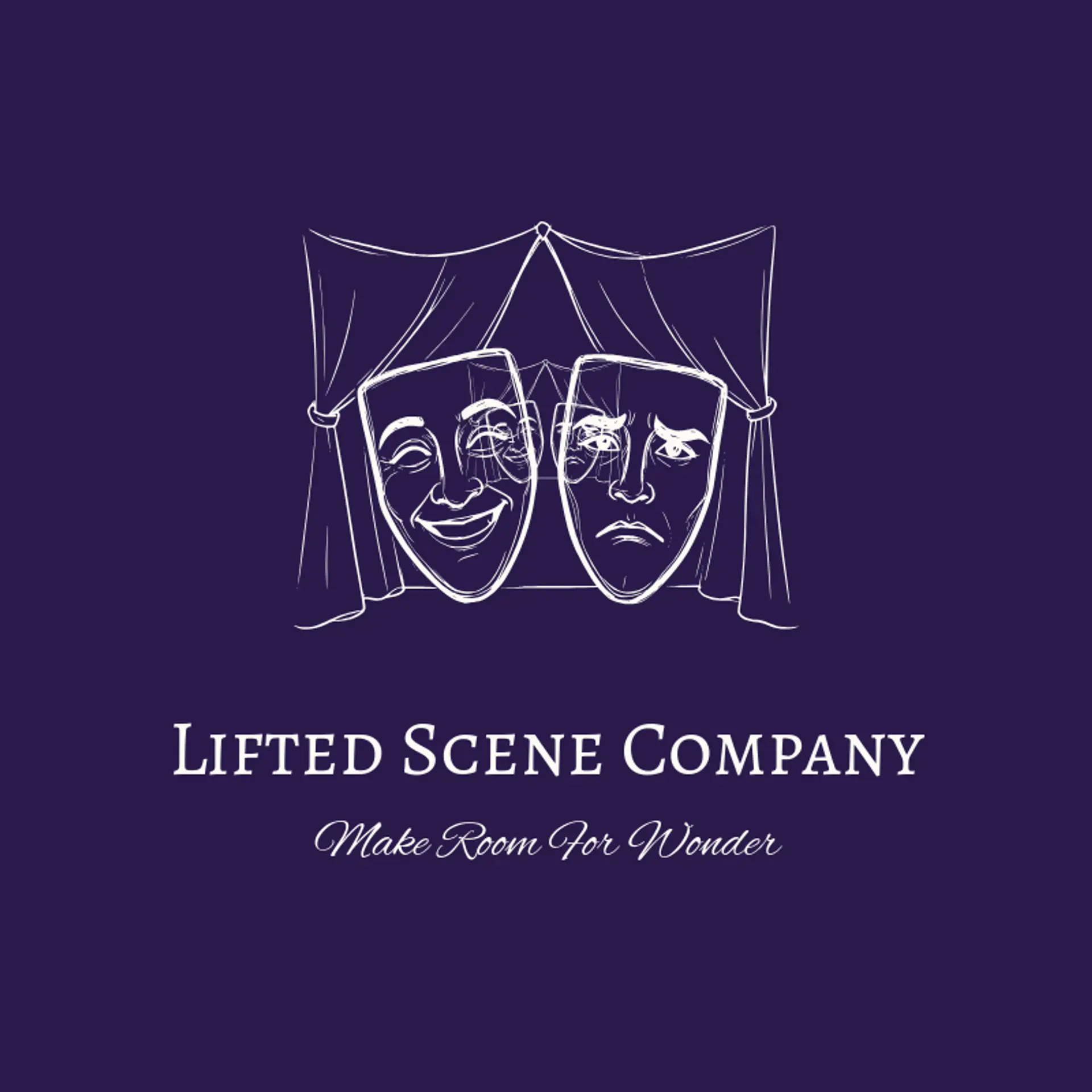 Lifted Scene Company logo for drama