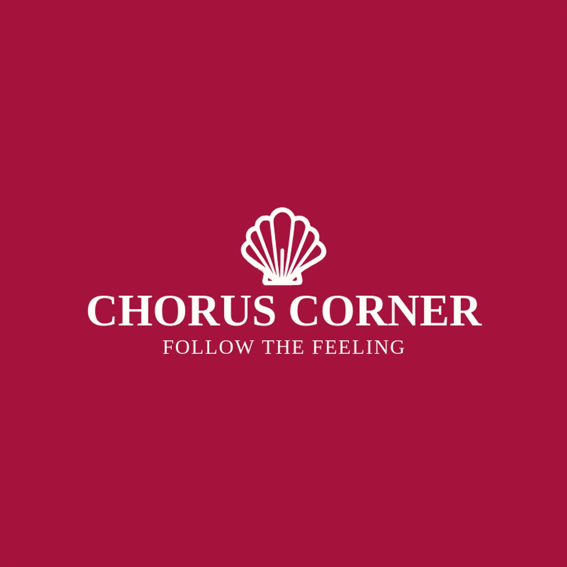 Chorus Corner logo for sound wave