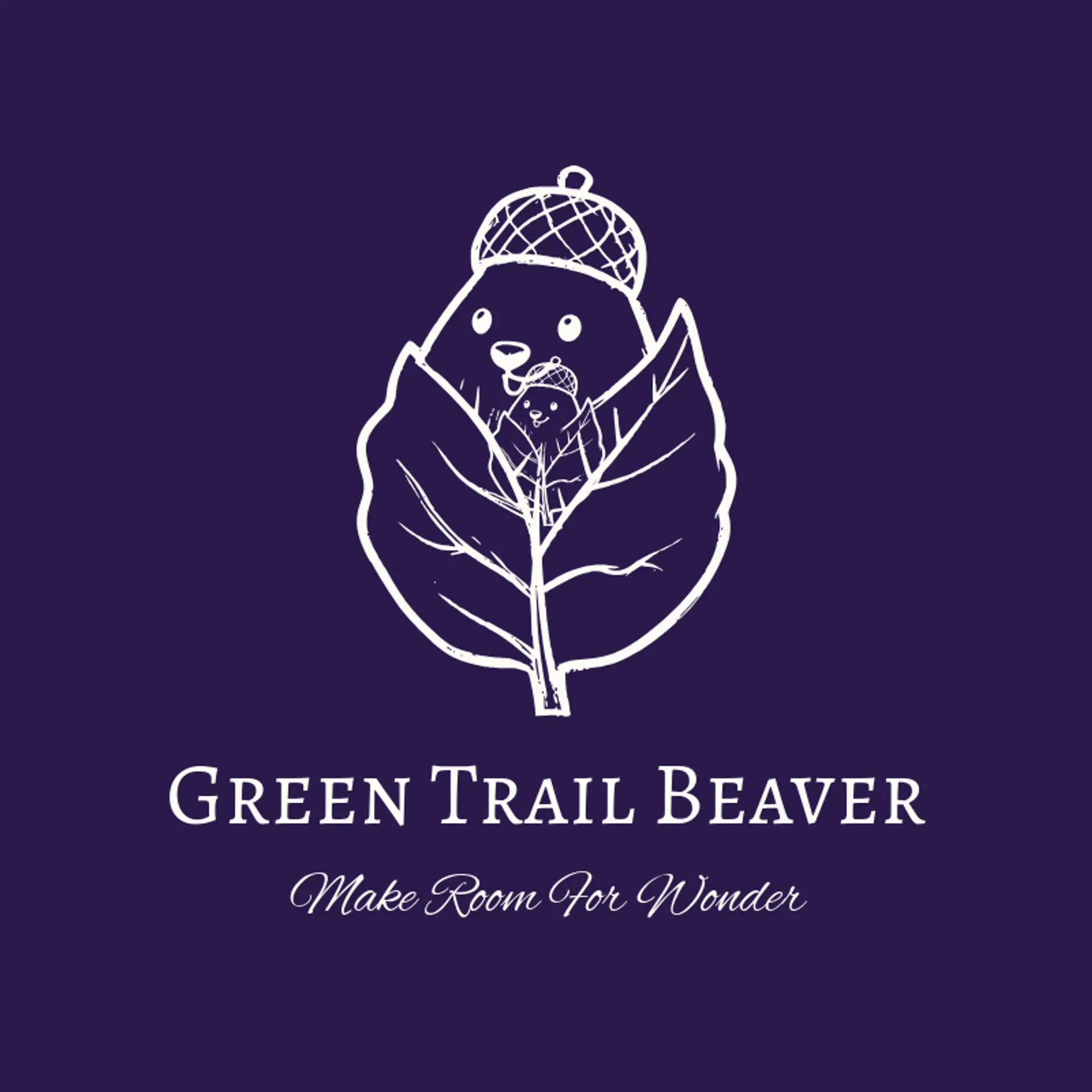 Green Trail Beaver logo for beaver