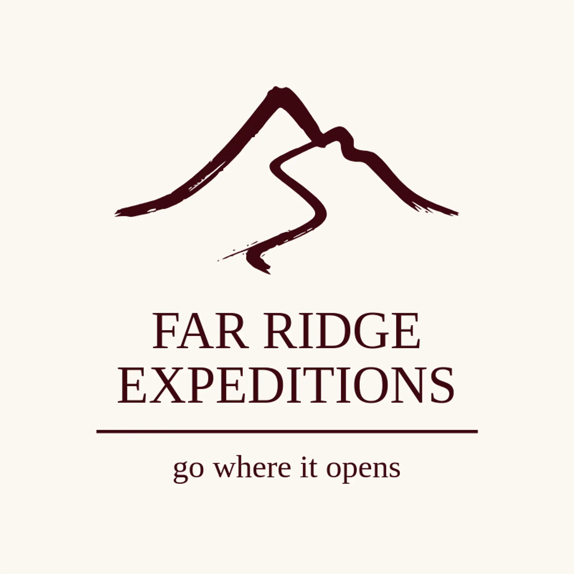 Far Ridge Expeditions logo for trail