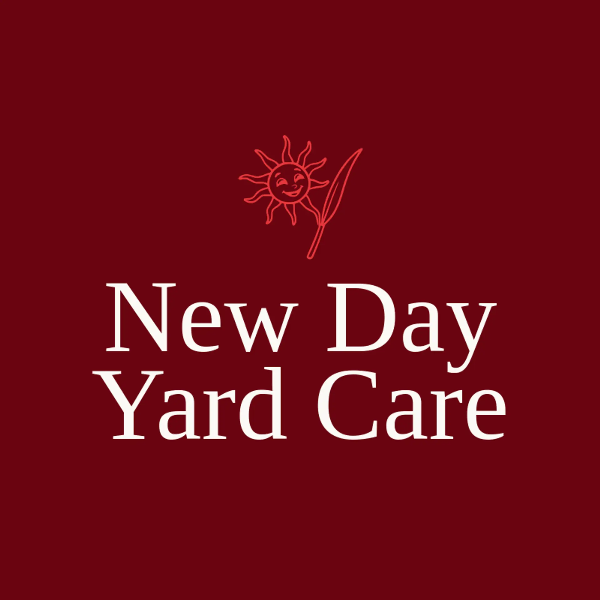 New Day Yard Care logo for lawncare