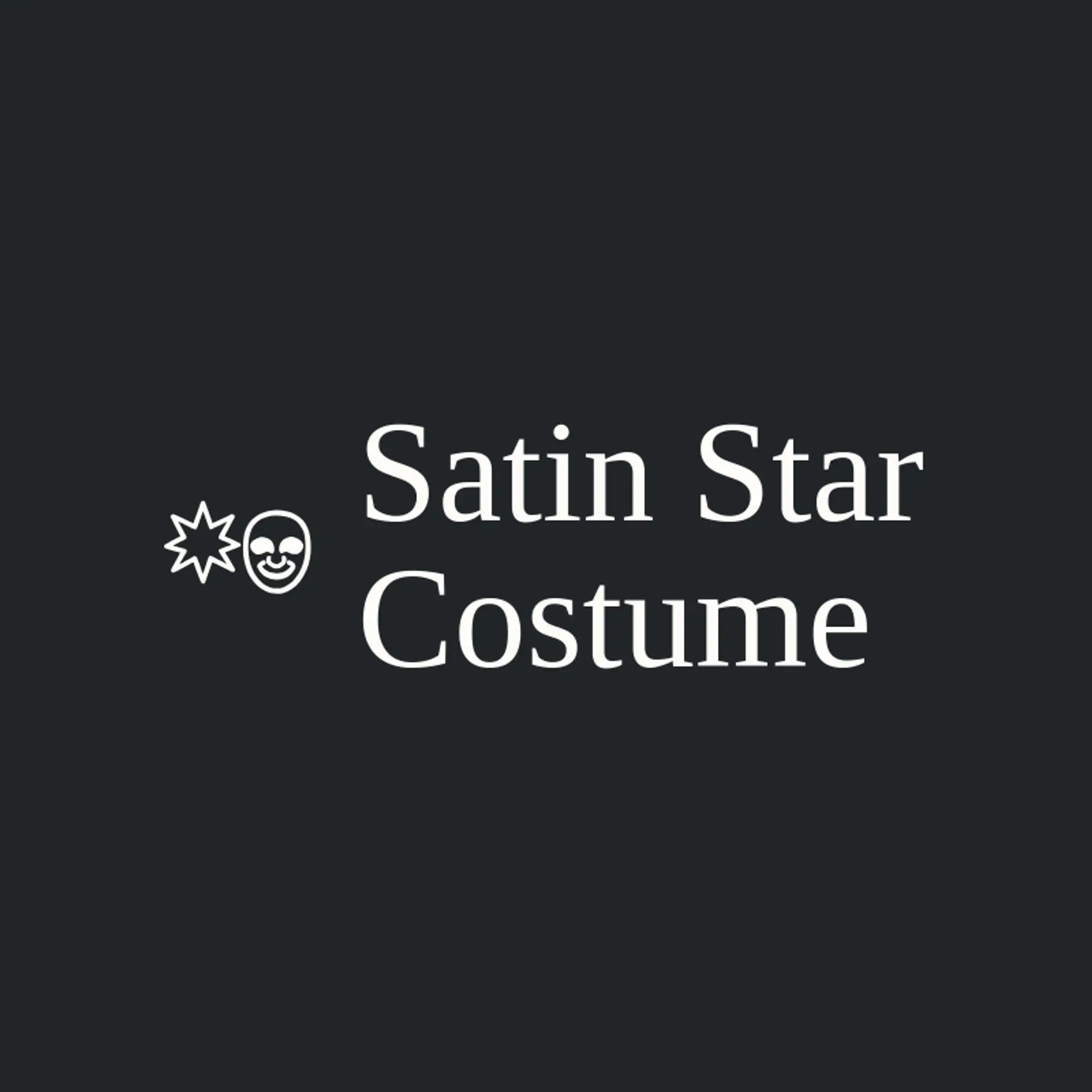 Satin Star Costume logo for sparkle