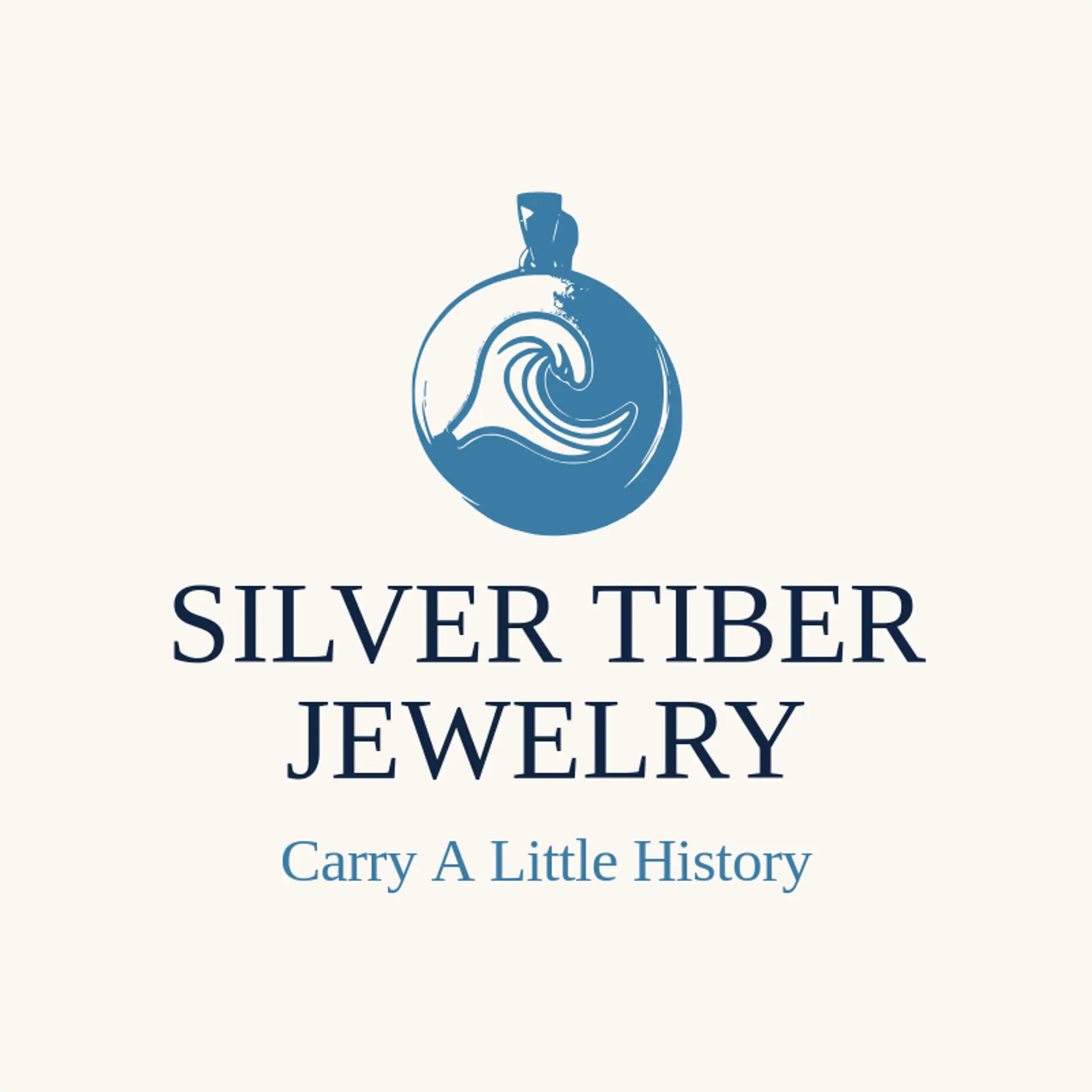 Silver Tiber Jewelry logo for rome