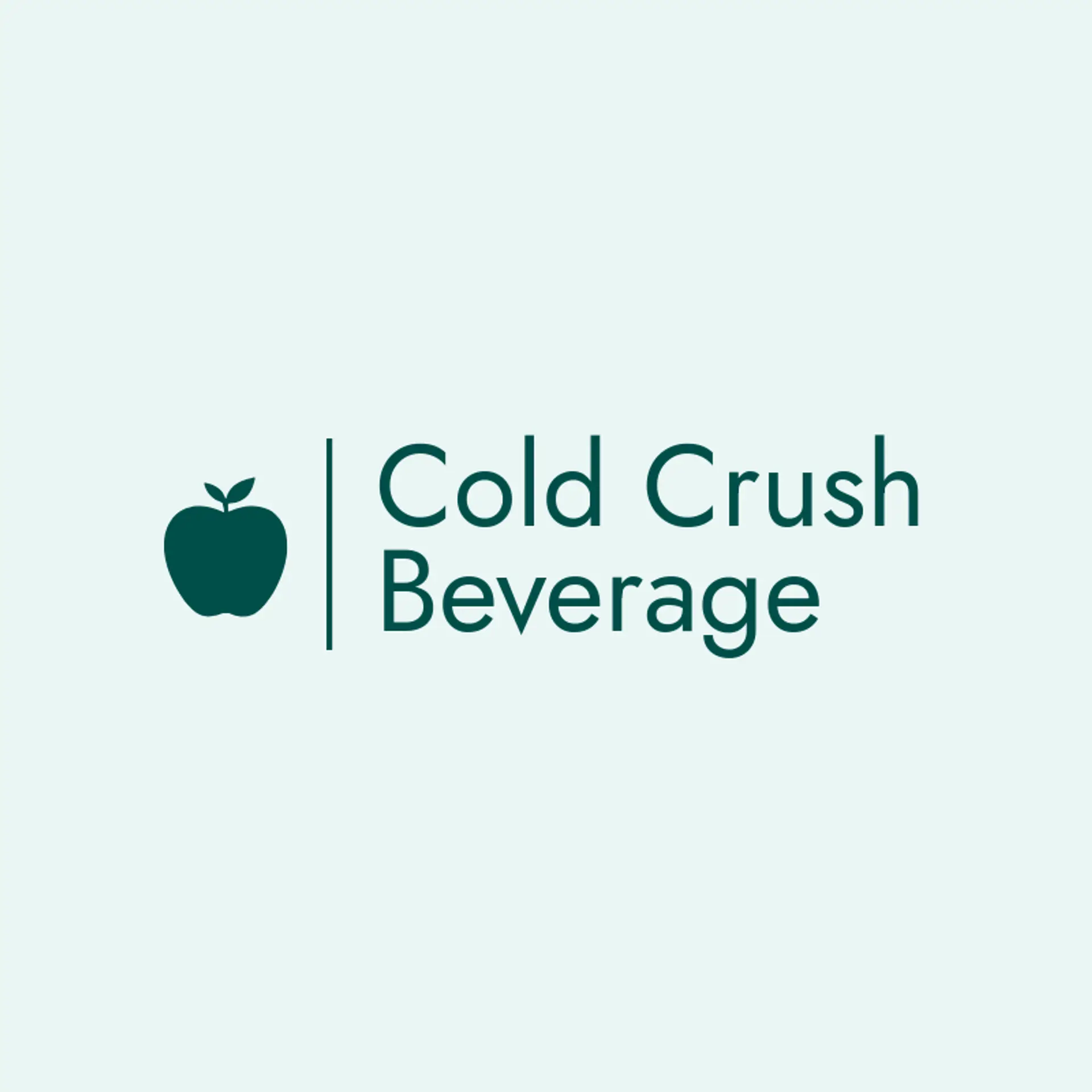 Cold Crush Beverage logo for apple