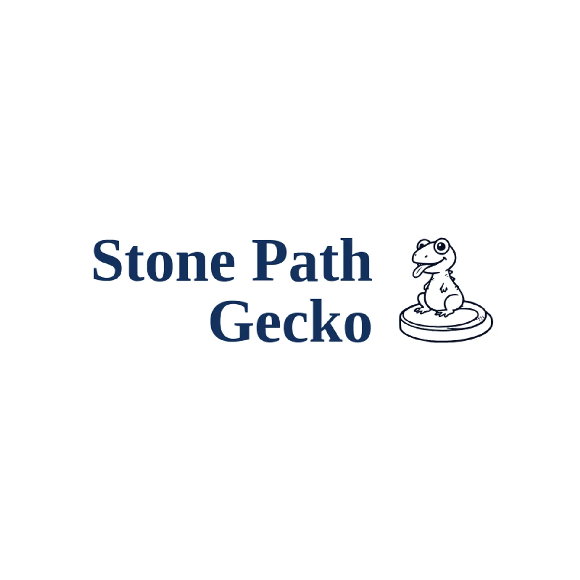 Stone Path Gecko logo for lizard