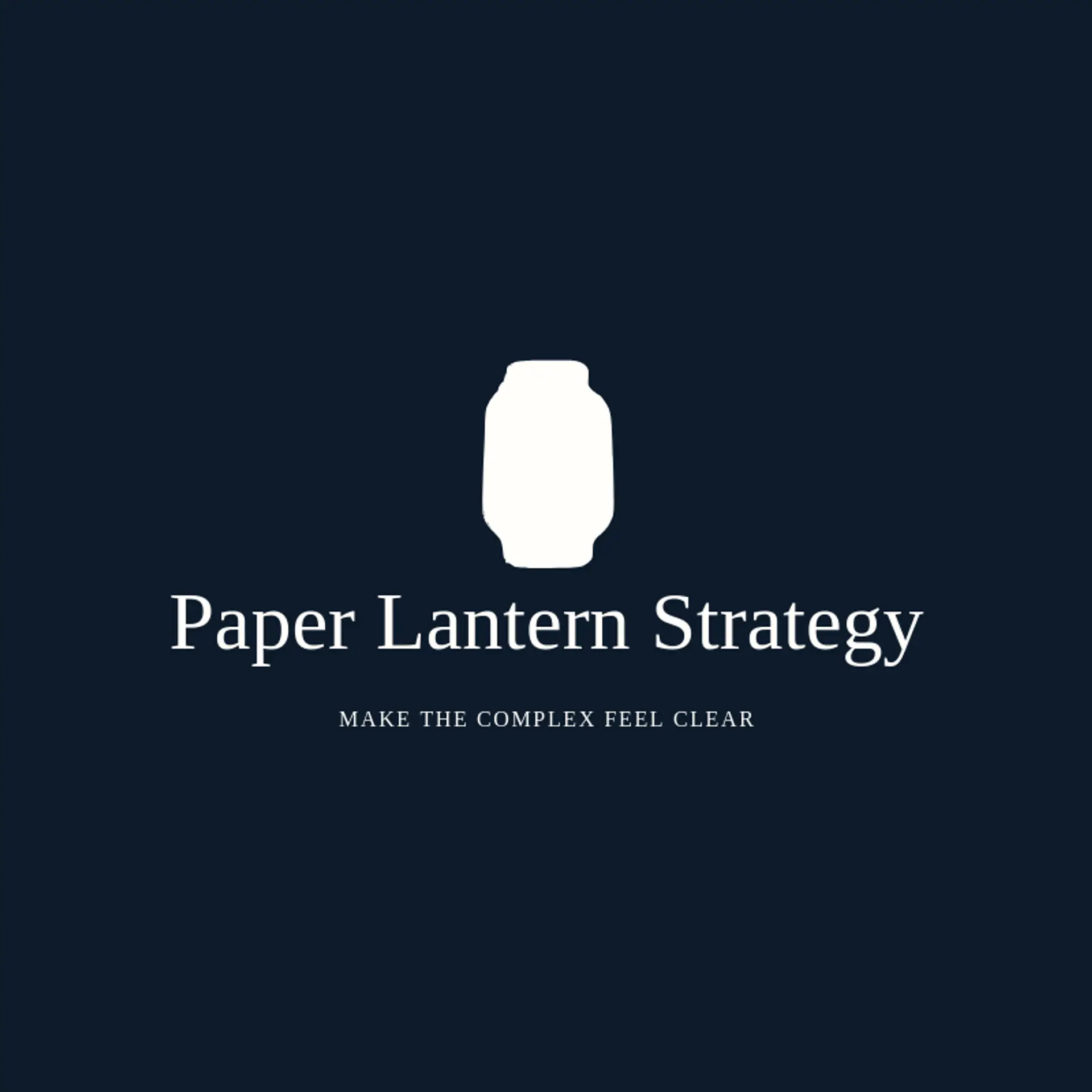 Paper Lantern Strategy logo for digital agency