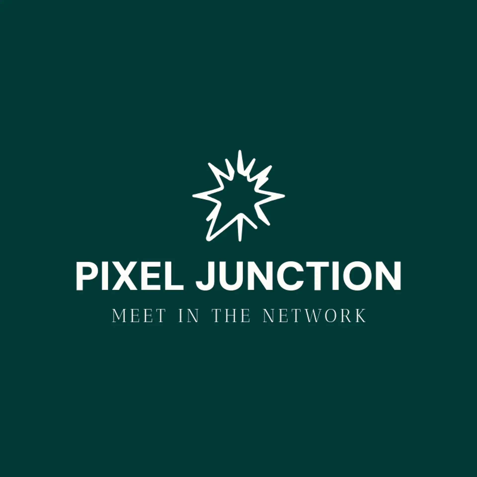 Pixel Junction logo for cyber cafe