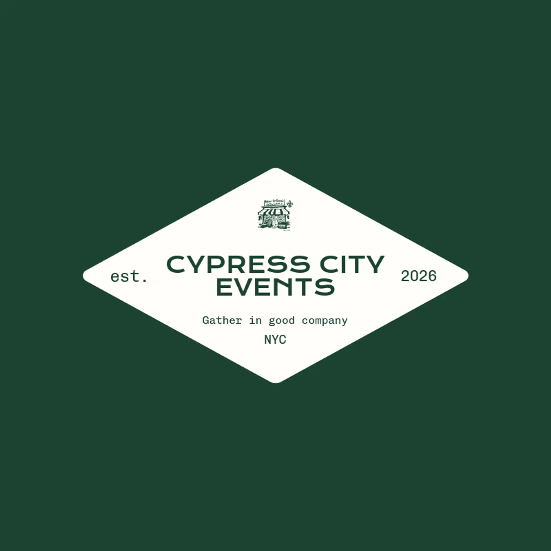 Cypress City Events logo for new orleans