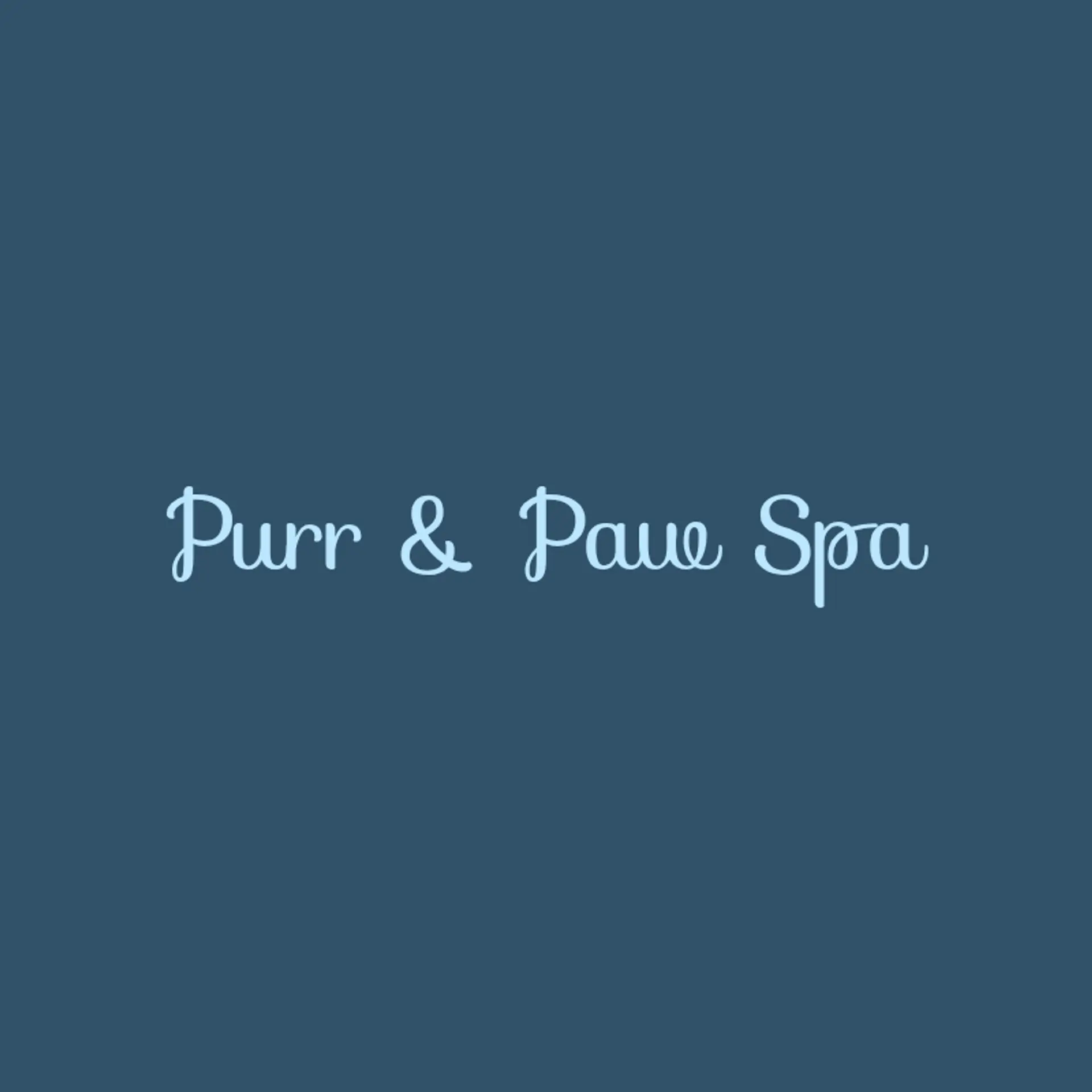 Pristine Paws Pet Grooming logo for pet grooming