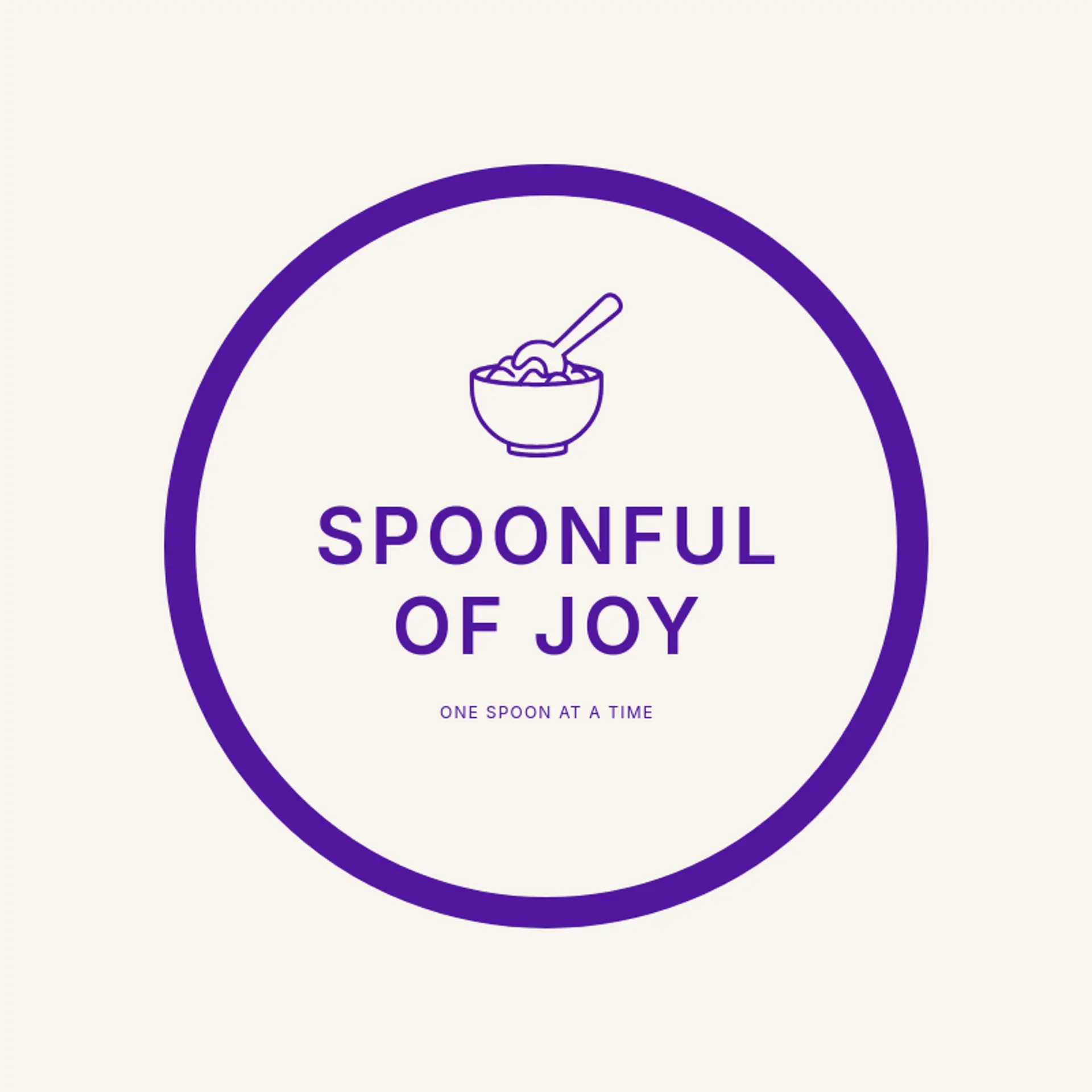Spoonful of Joy logo for cereal