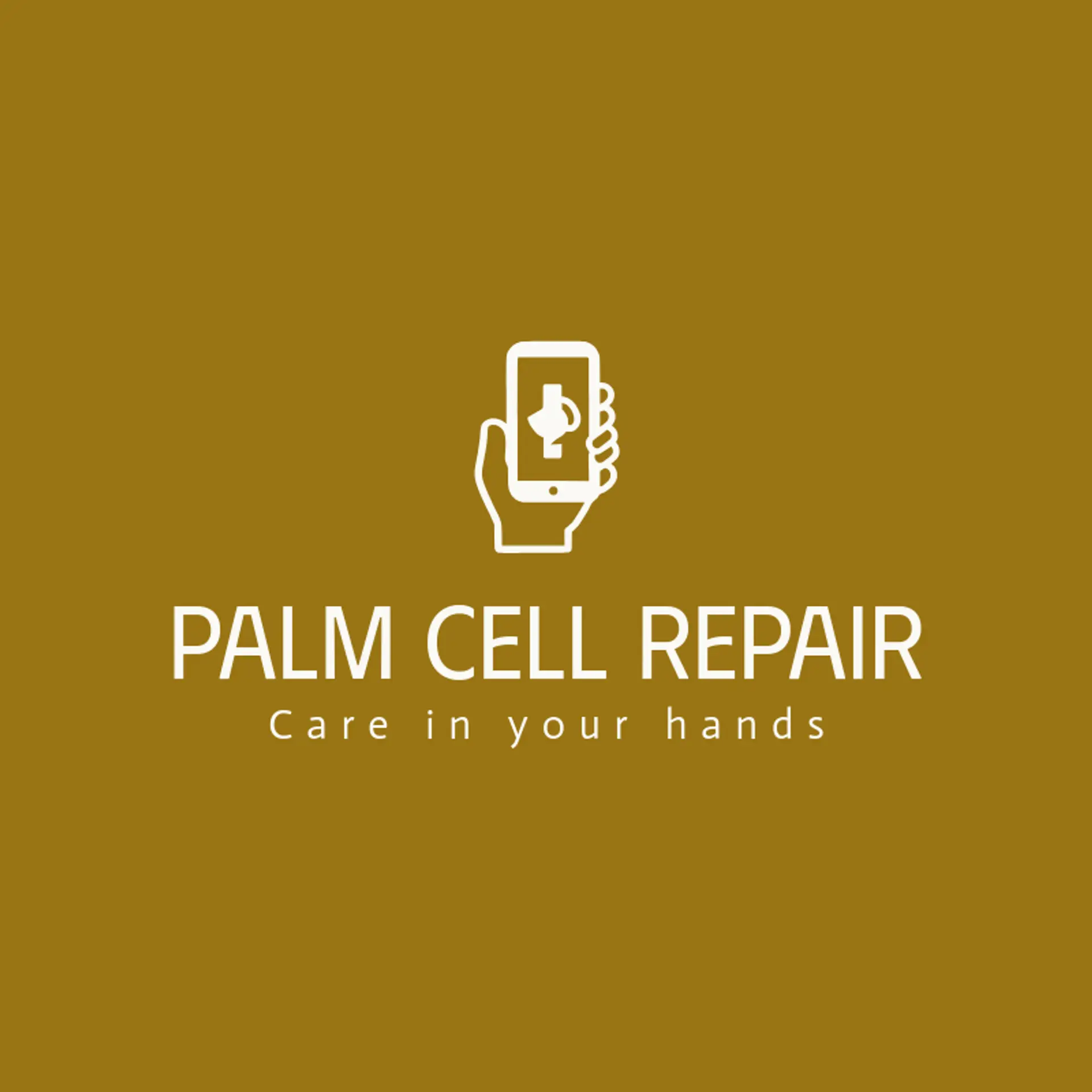 Palm Cell Repair logo for cell phone
