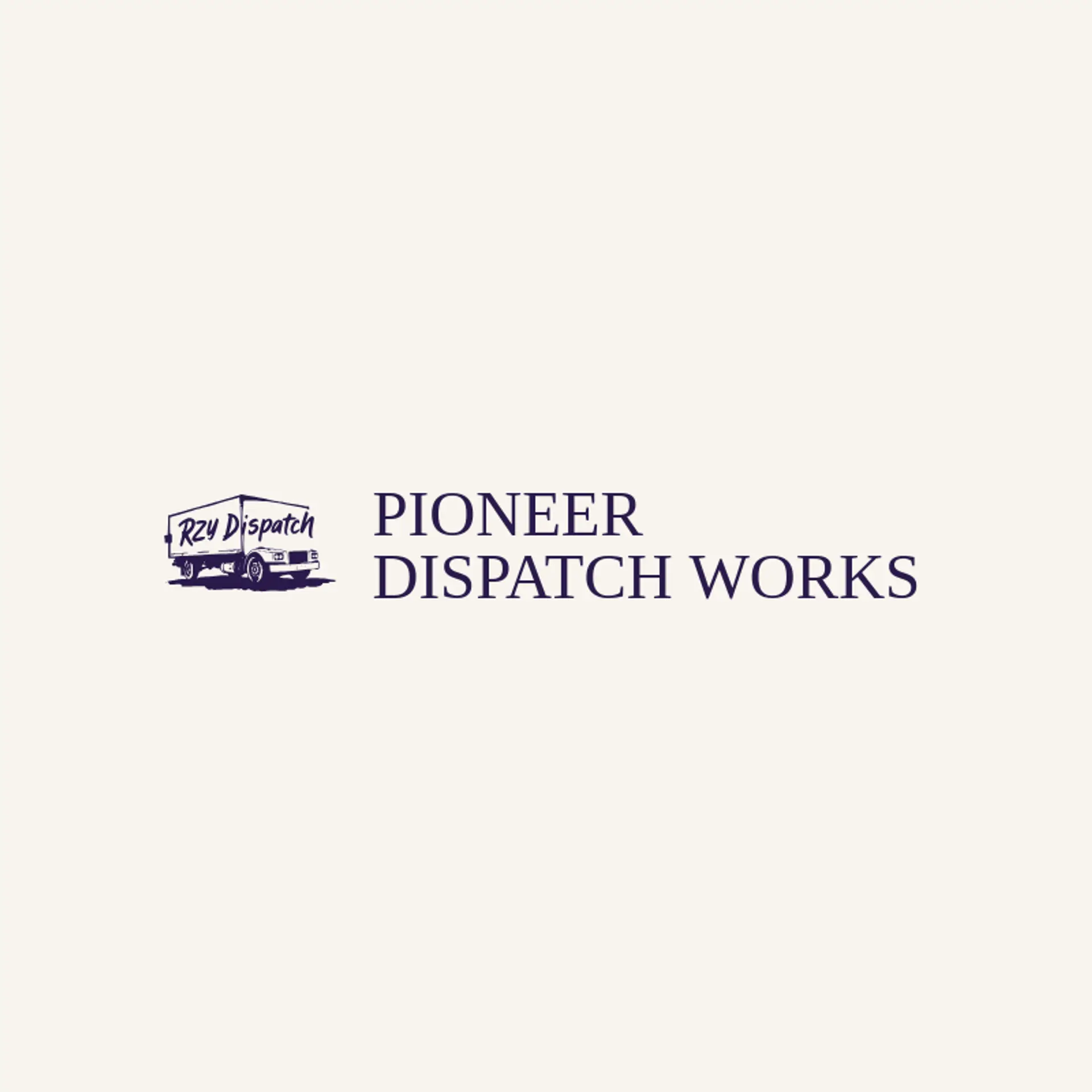 Pioneer Dispatch Works logo for dispatch