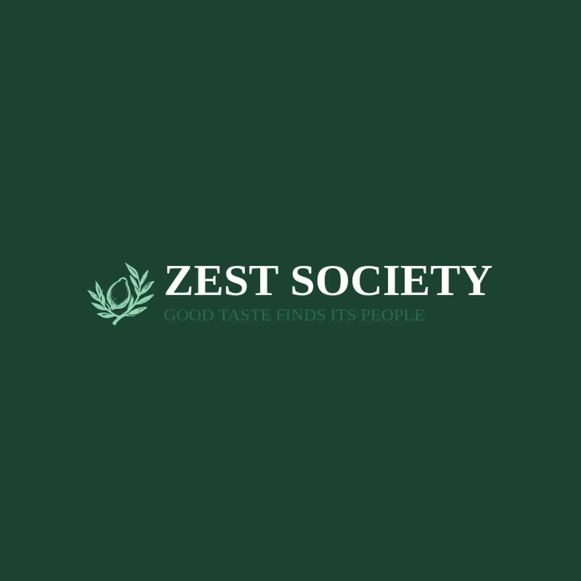 Zest Society logo for lemon