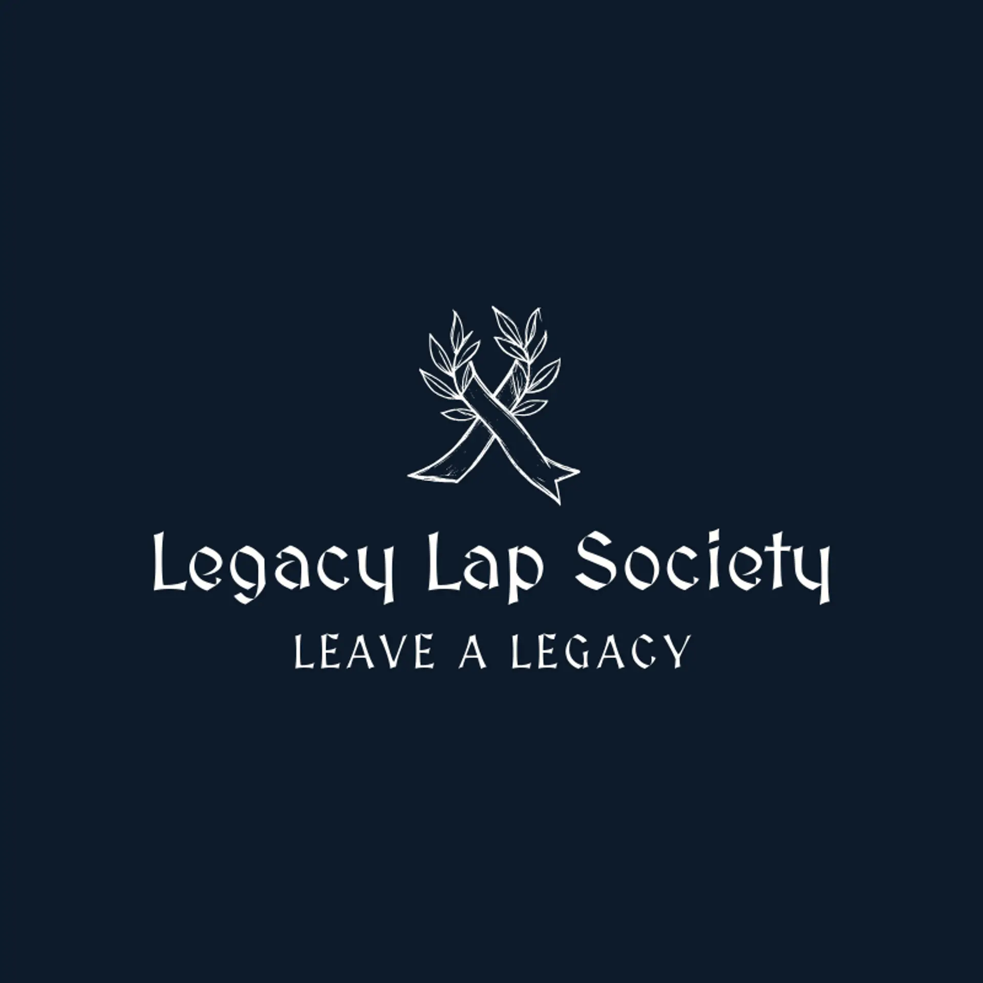 Legacy Lap Society logo for track and field