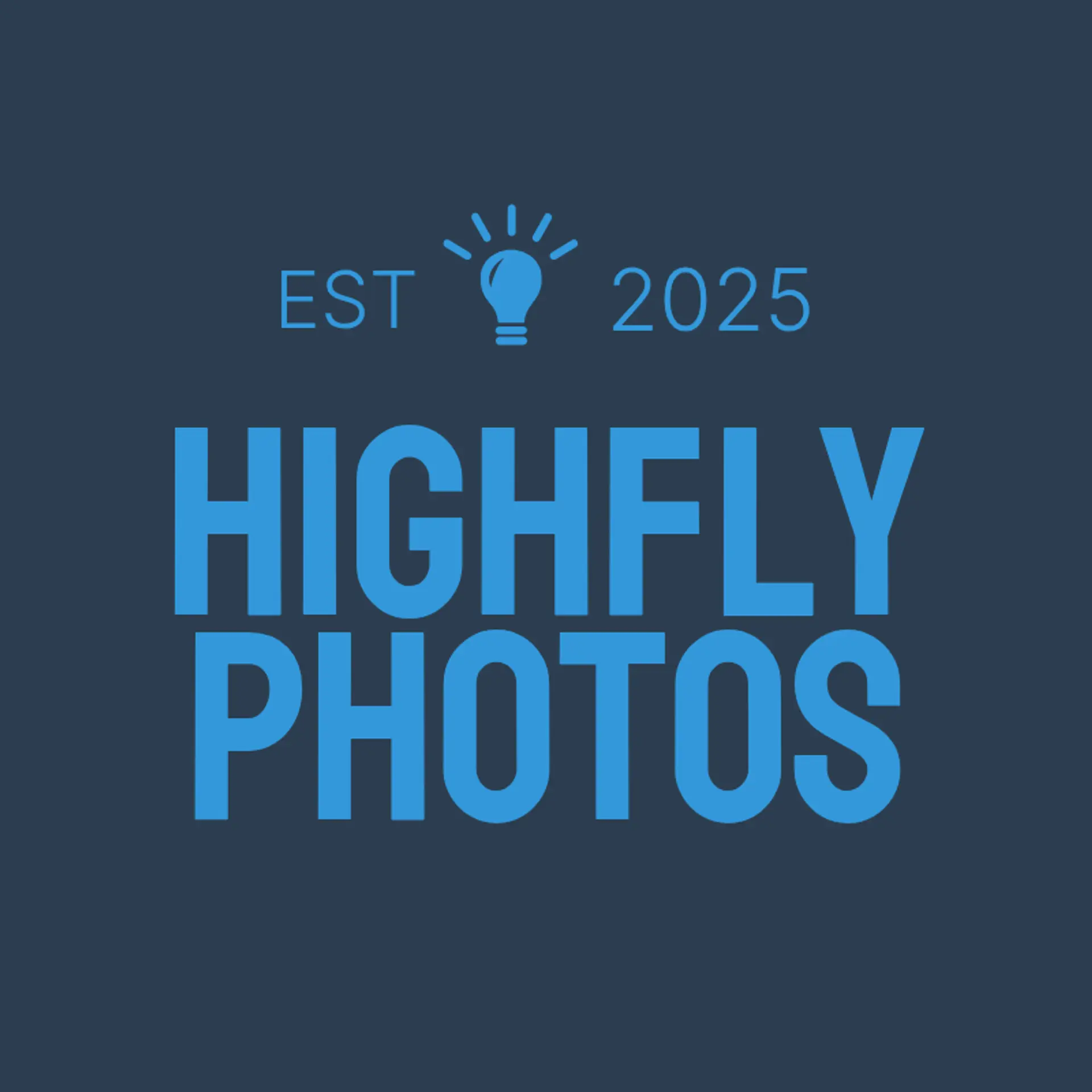 HighFly Photos logo for aerial photography