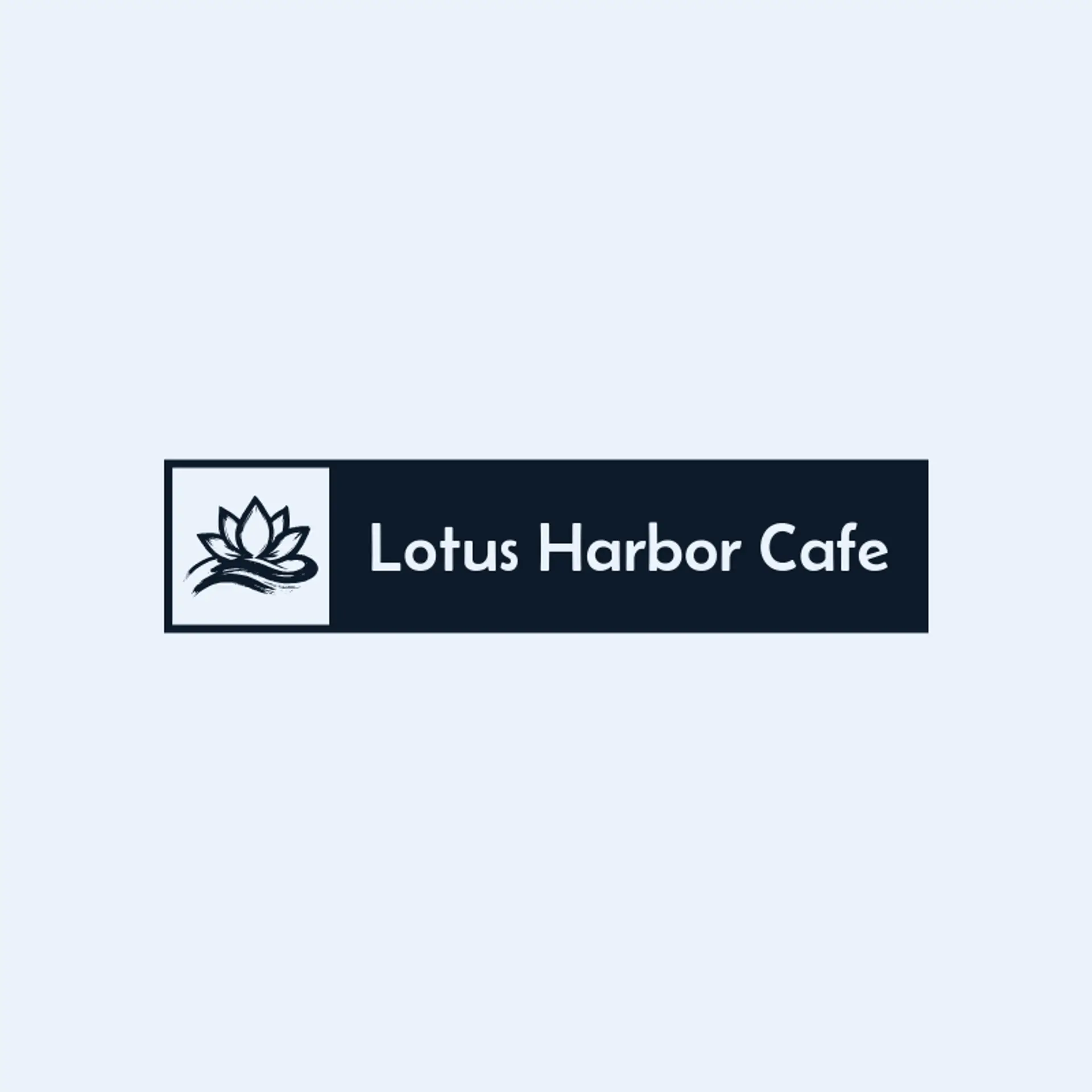 Lotus Harbor Cafe logo for lotus