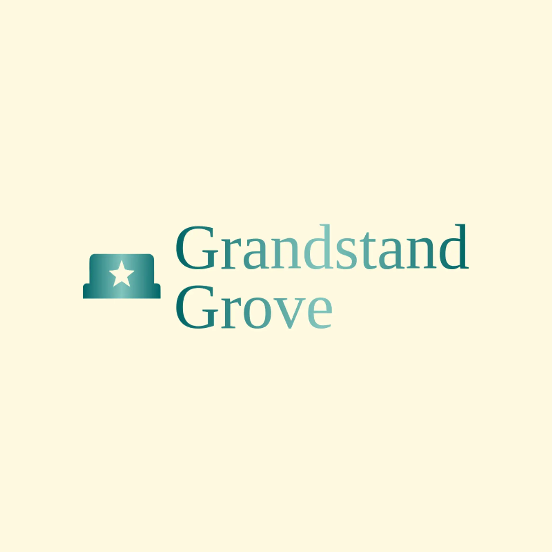 Grandstand Grove logo for fair