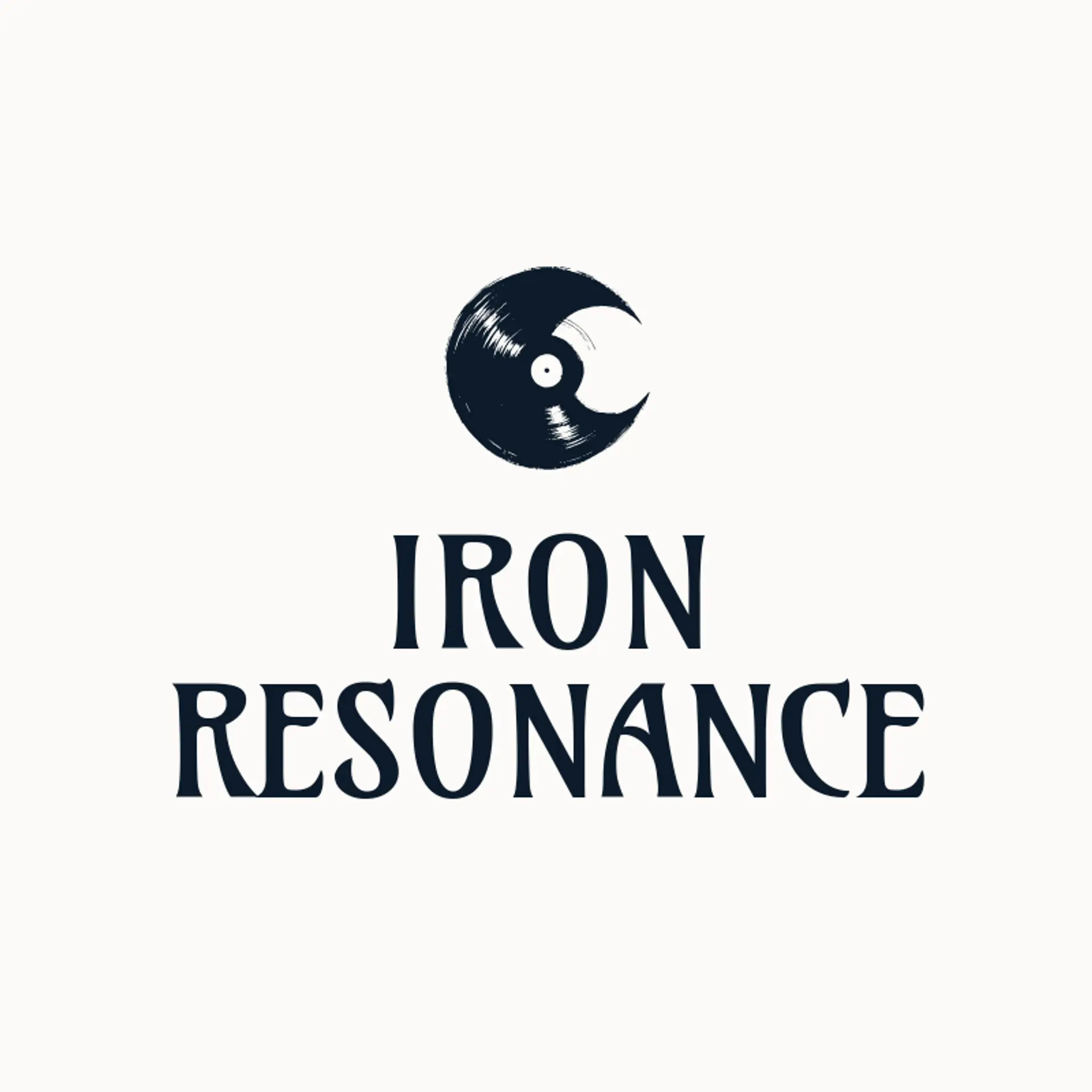 Iron Resonance logo for rock
