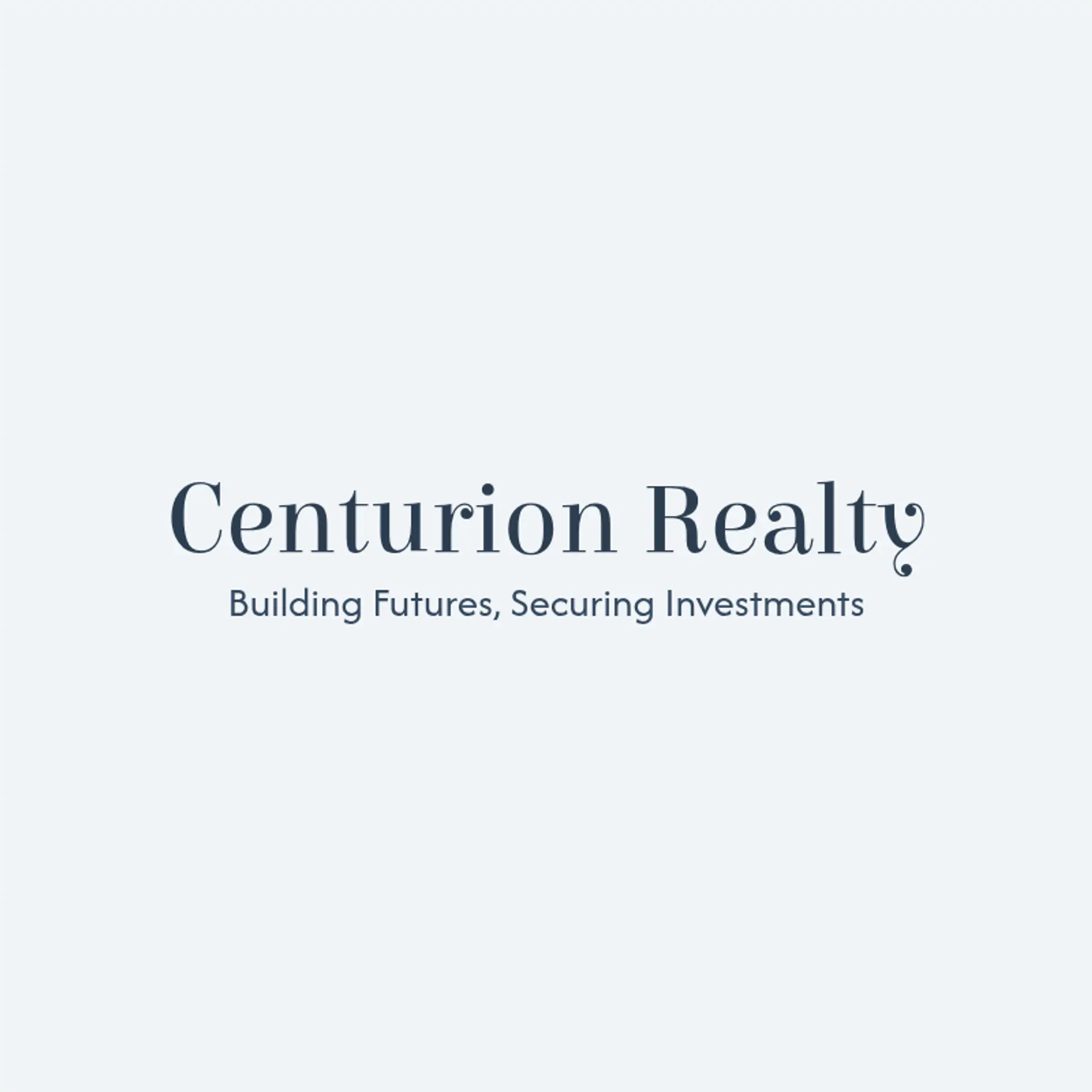 Centurion Realty logo for commercial real estate