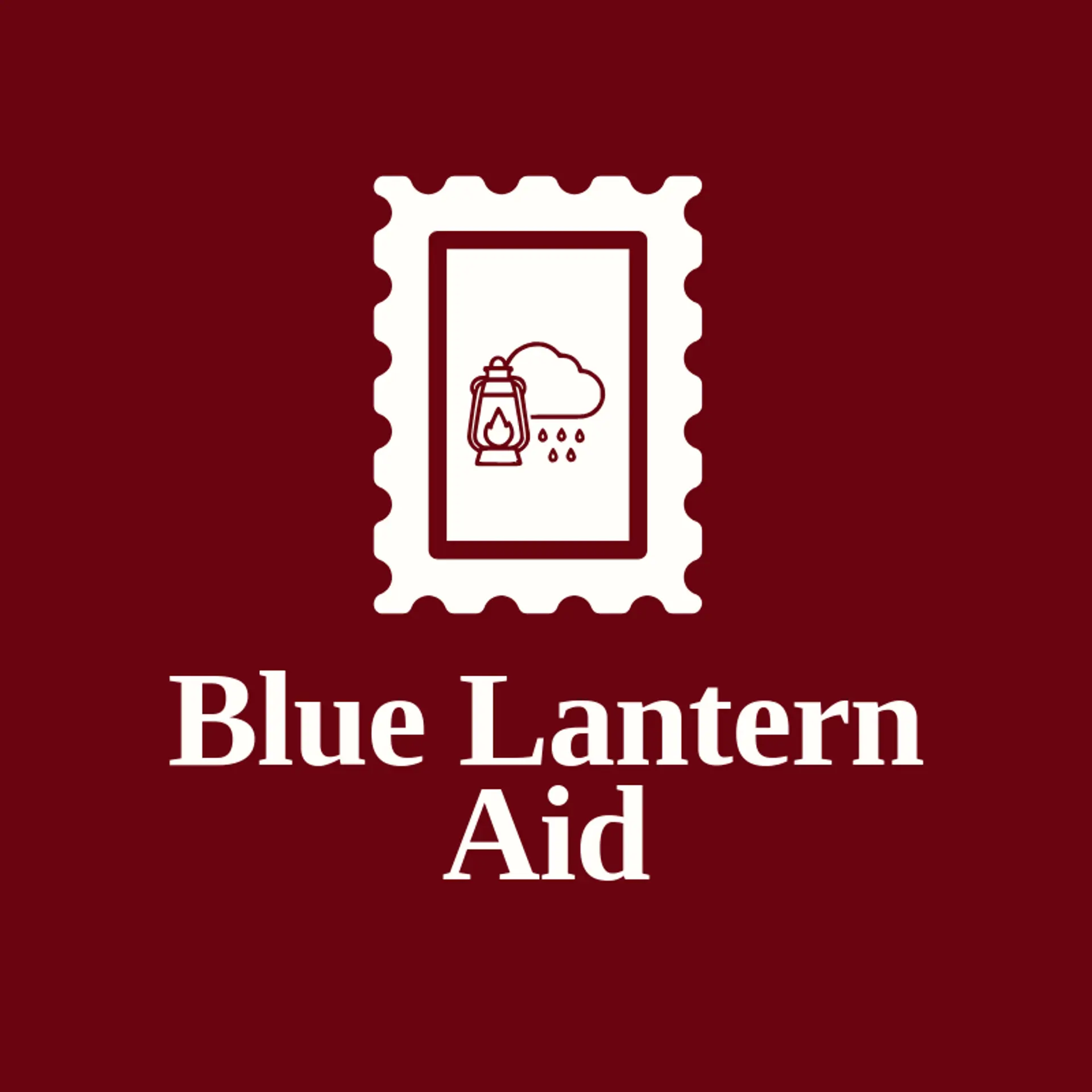 Blue Lantern Aid logo for rescue