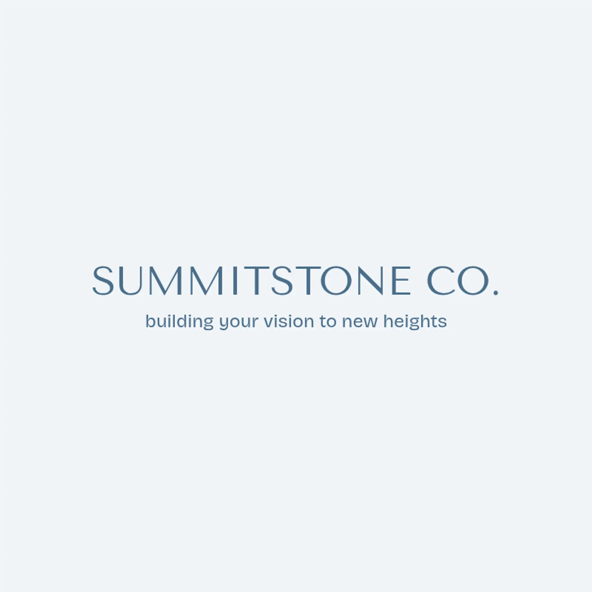 SummitStone Co. logo for commercial construction