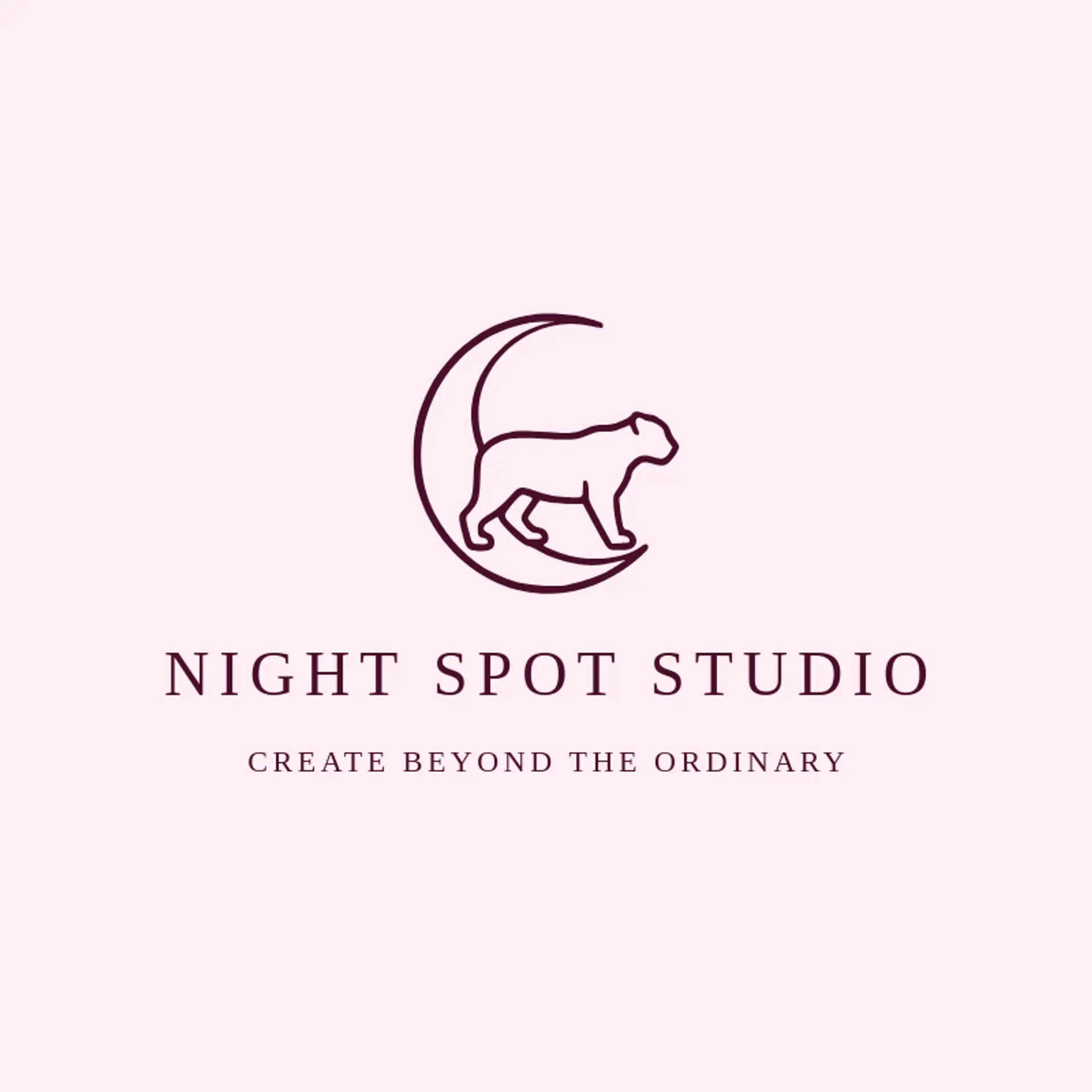 Night Spot Studio logo for leopard