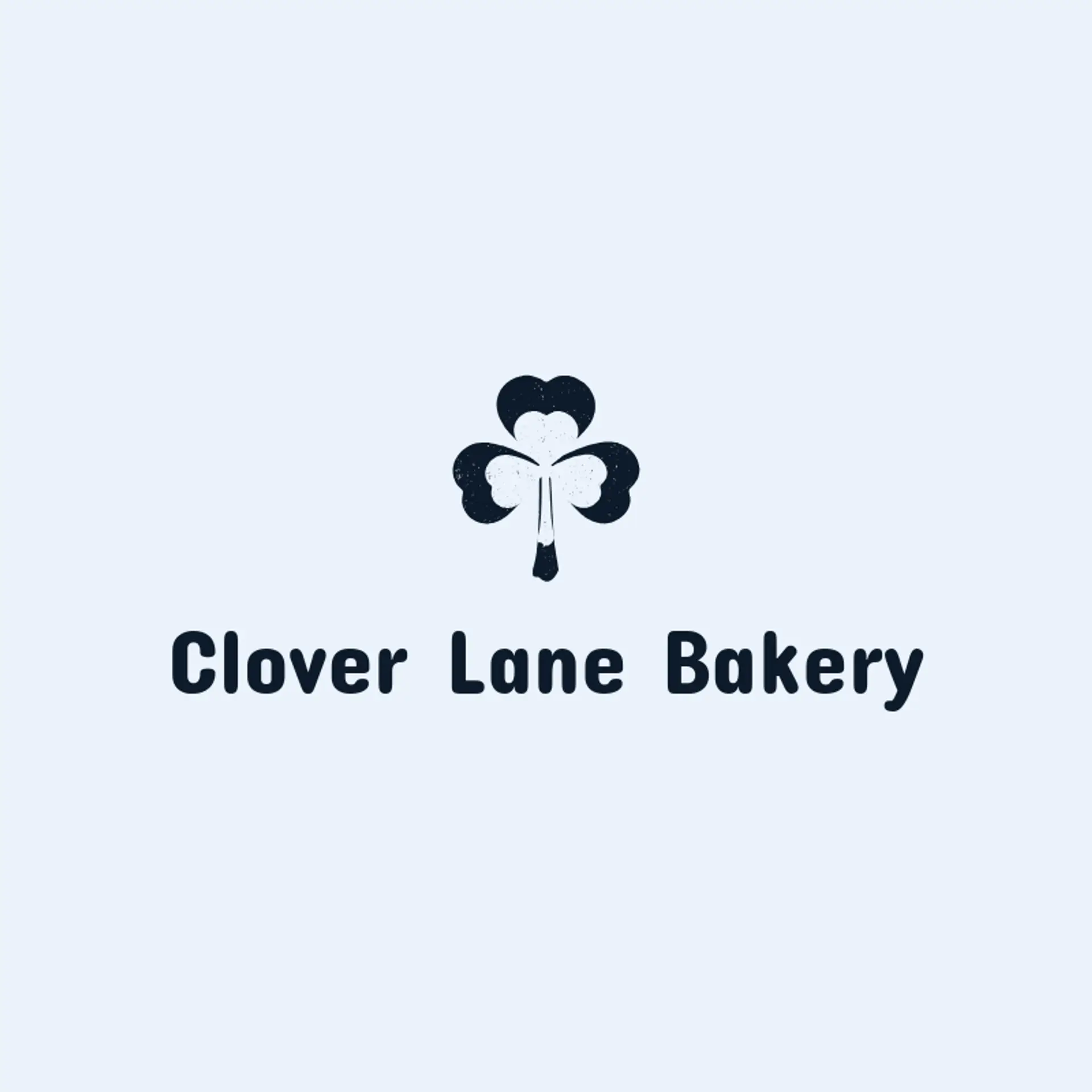 Clover Lane Bakery logo for leaf