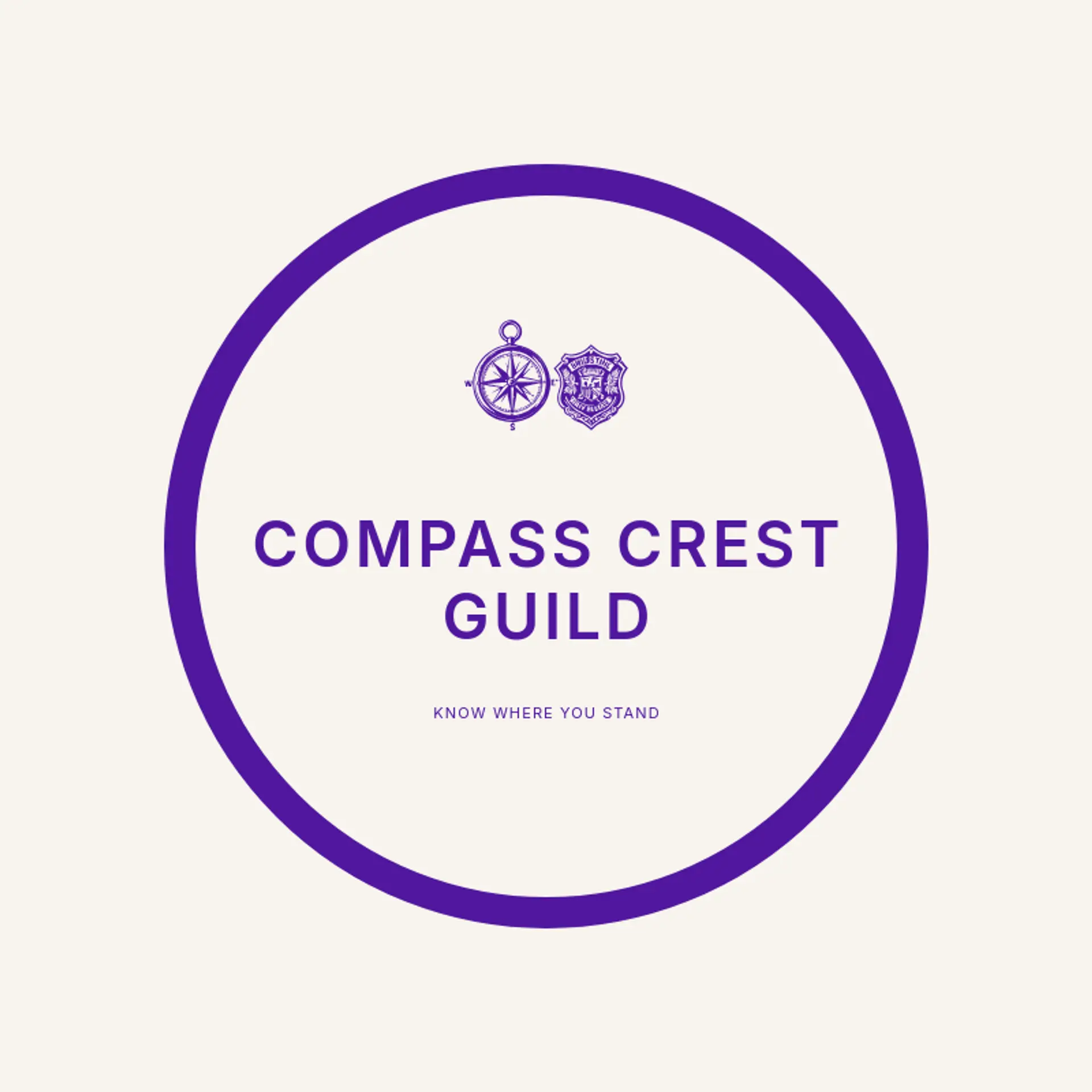 Compass Crest Guild logo for crest