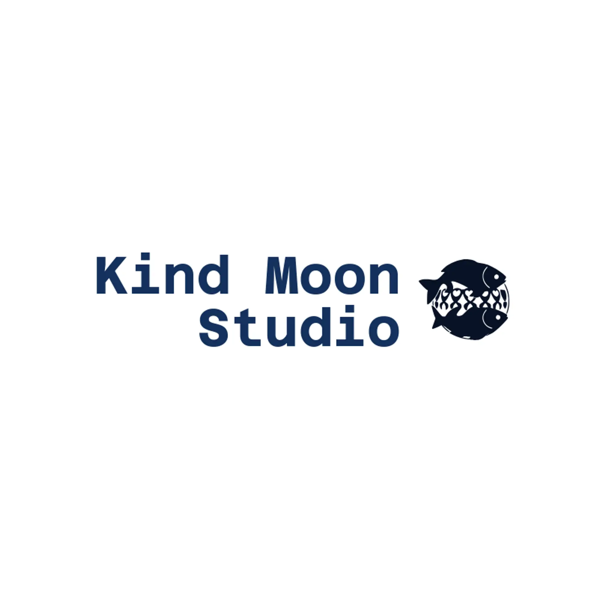 Kind Moon Studio logo for pisces
