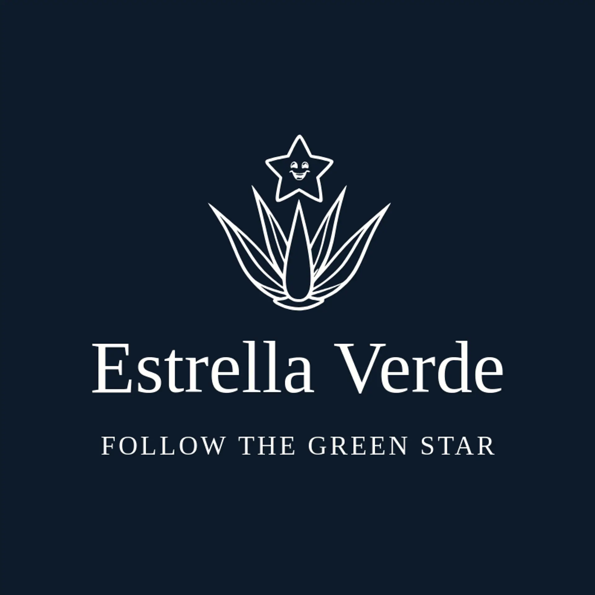 Estrella Verde logo for tequila