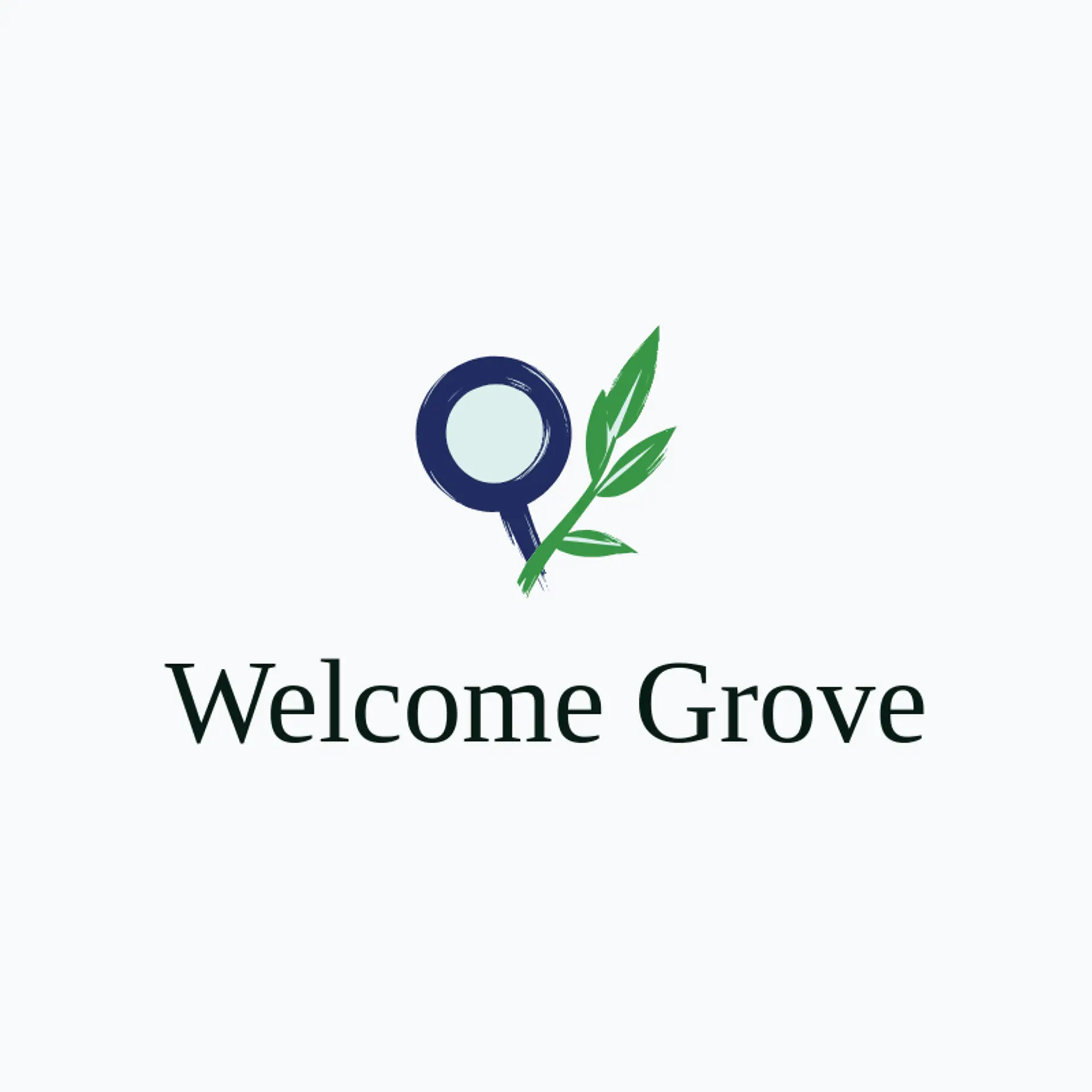 Welcome Grove logo for diversity