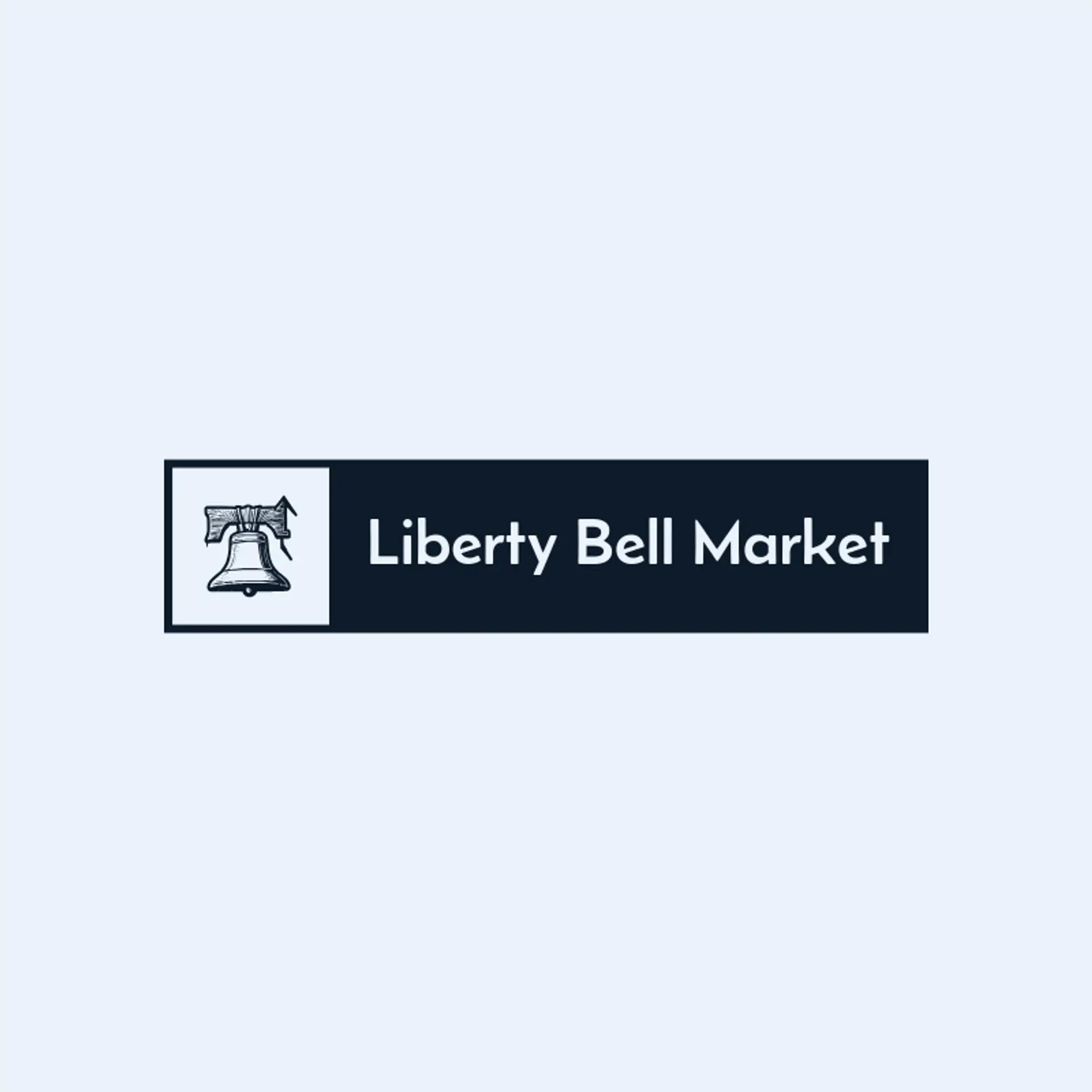 Liberty Bell Market logo for american