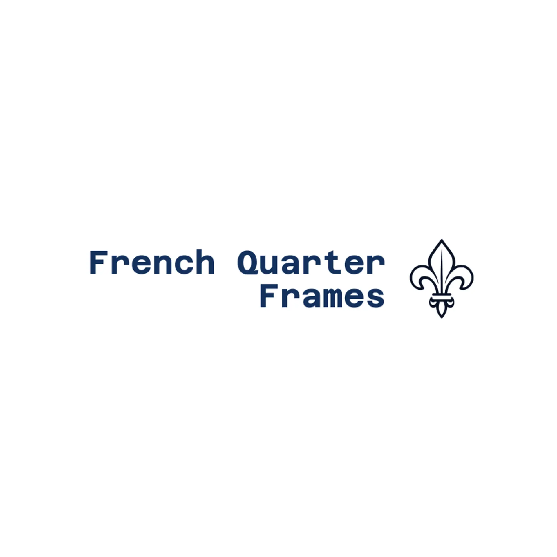 French Quarter Frames logo for new orleans