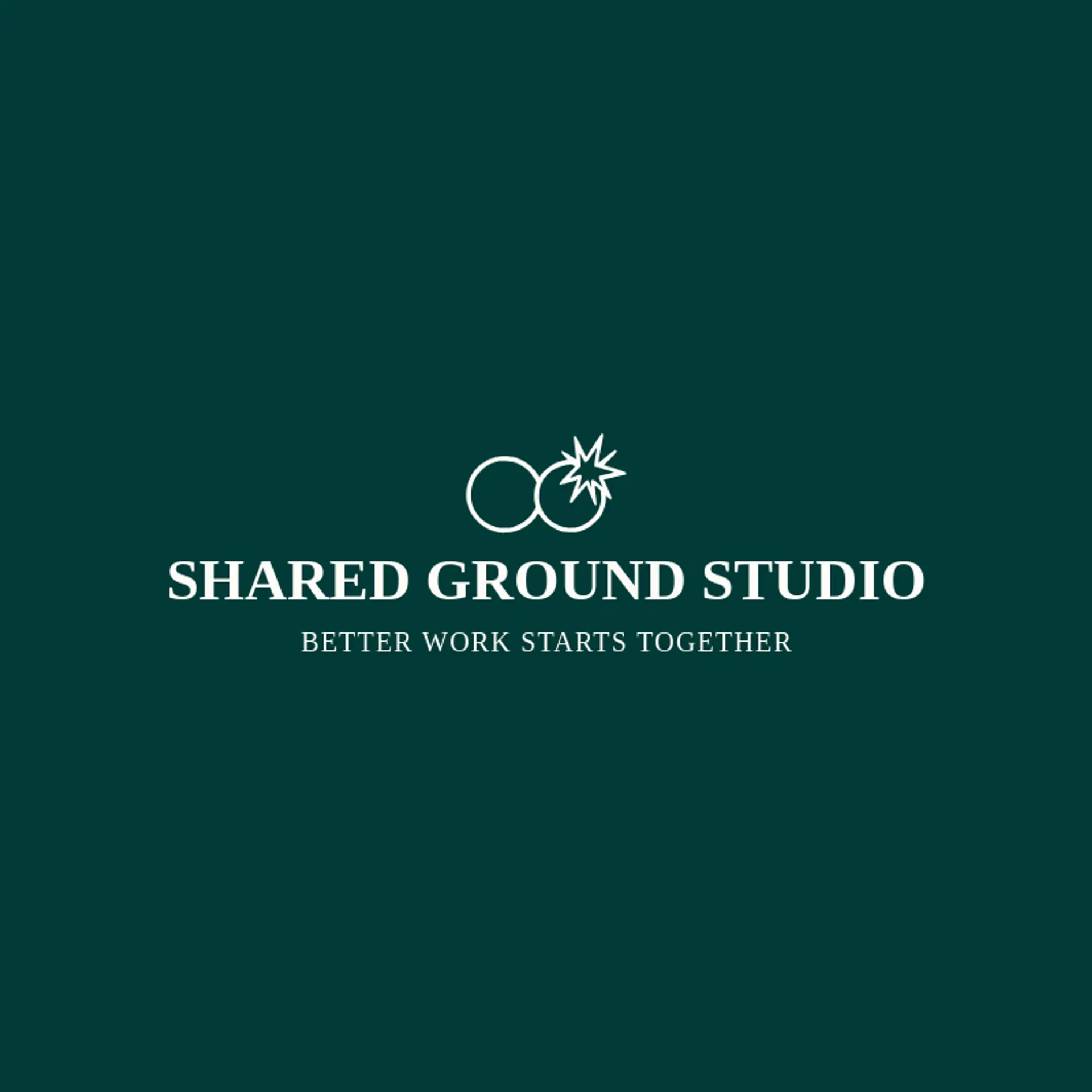 Shared Ground Studio logo for partner