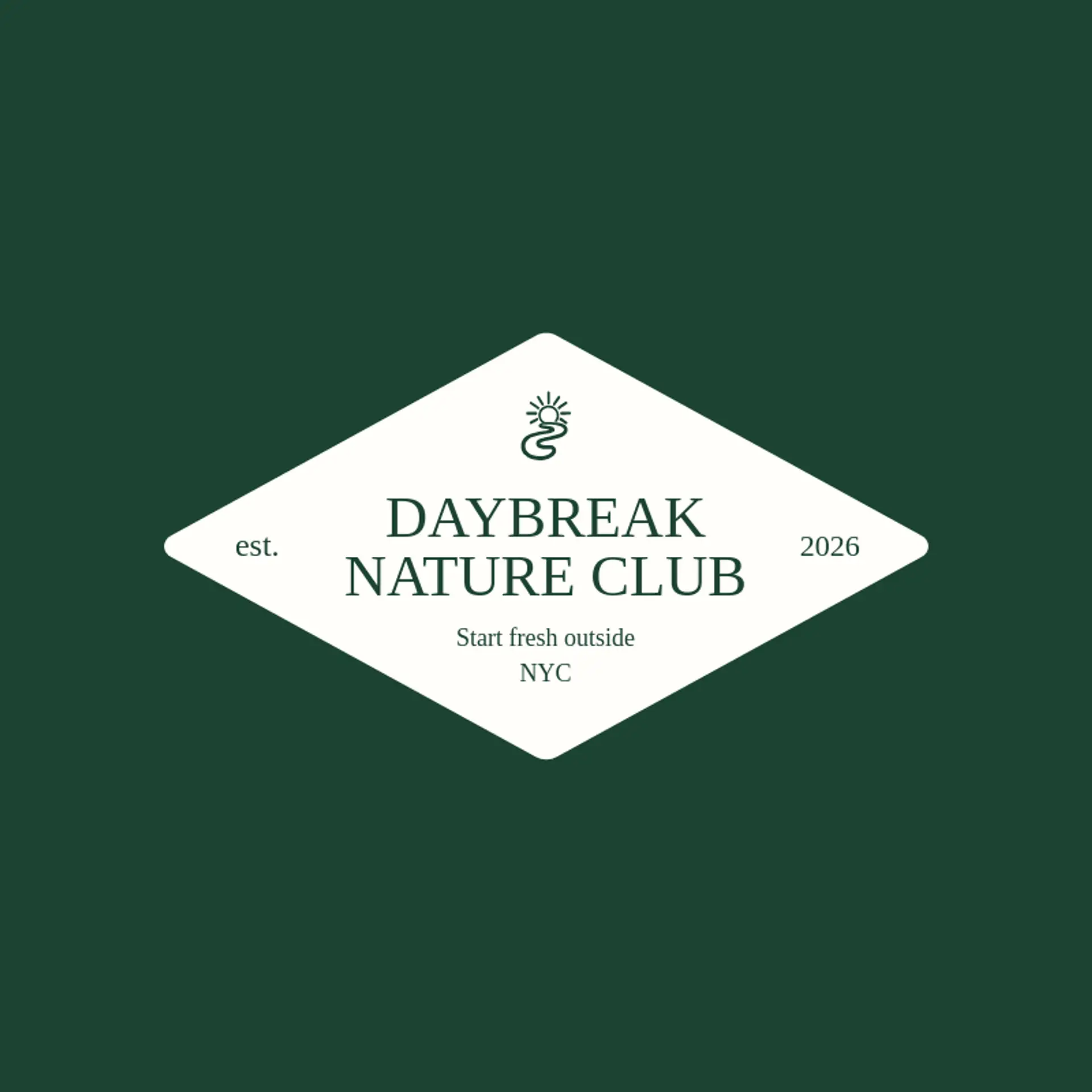 Daybreak Nature Club logo for recreation
