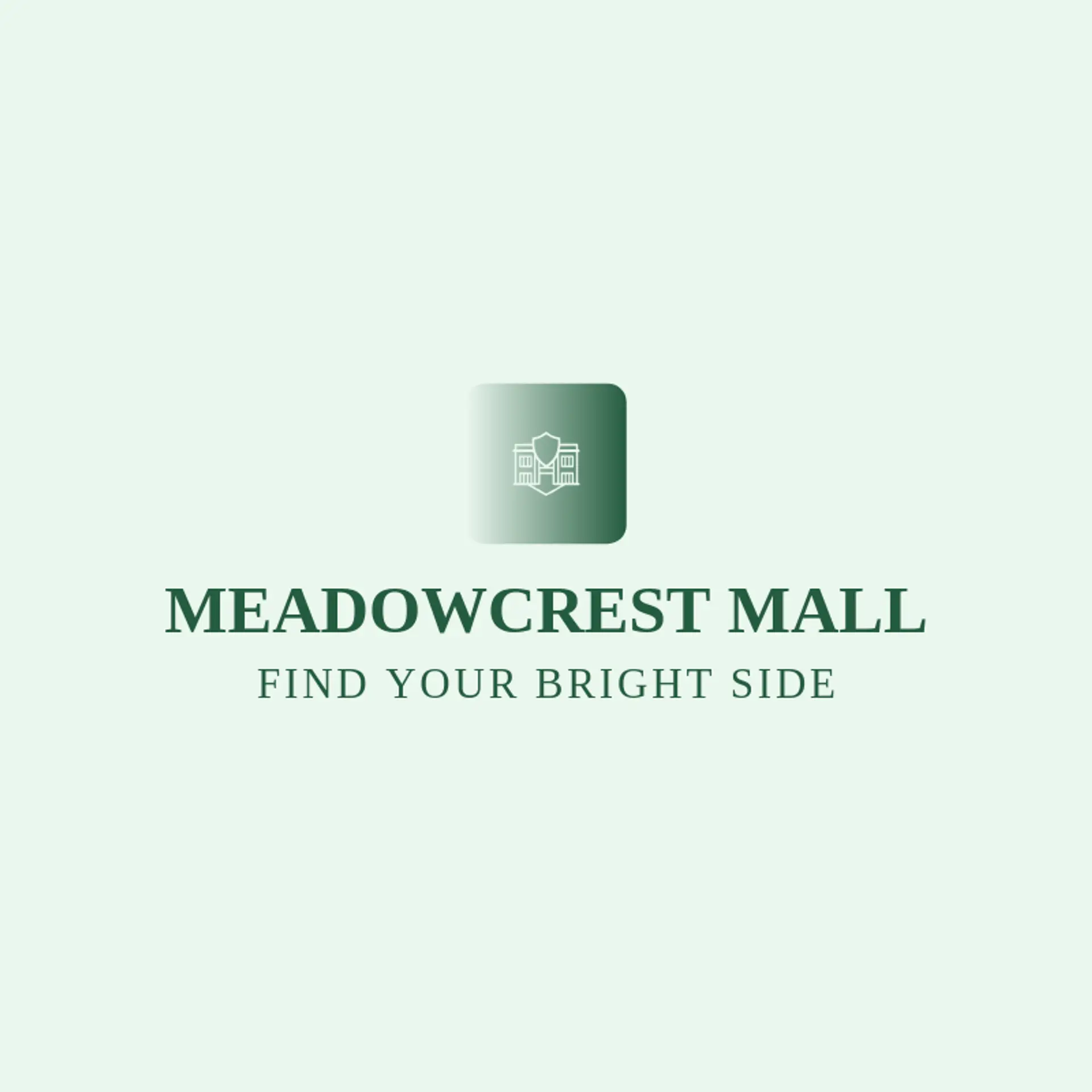 Meadowcrest Mall logo for mall