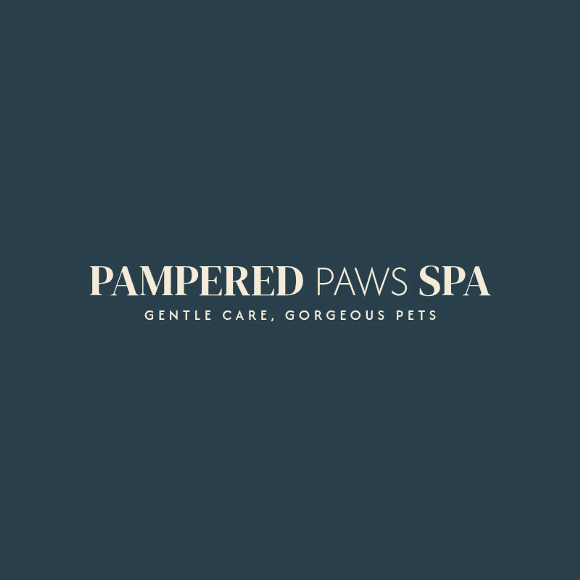 Furry Fresh Co. logo for pet grooming