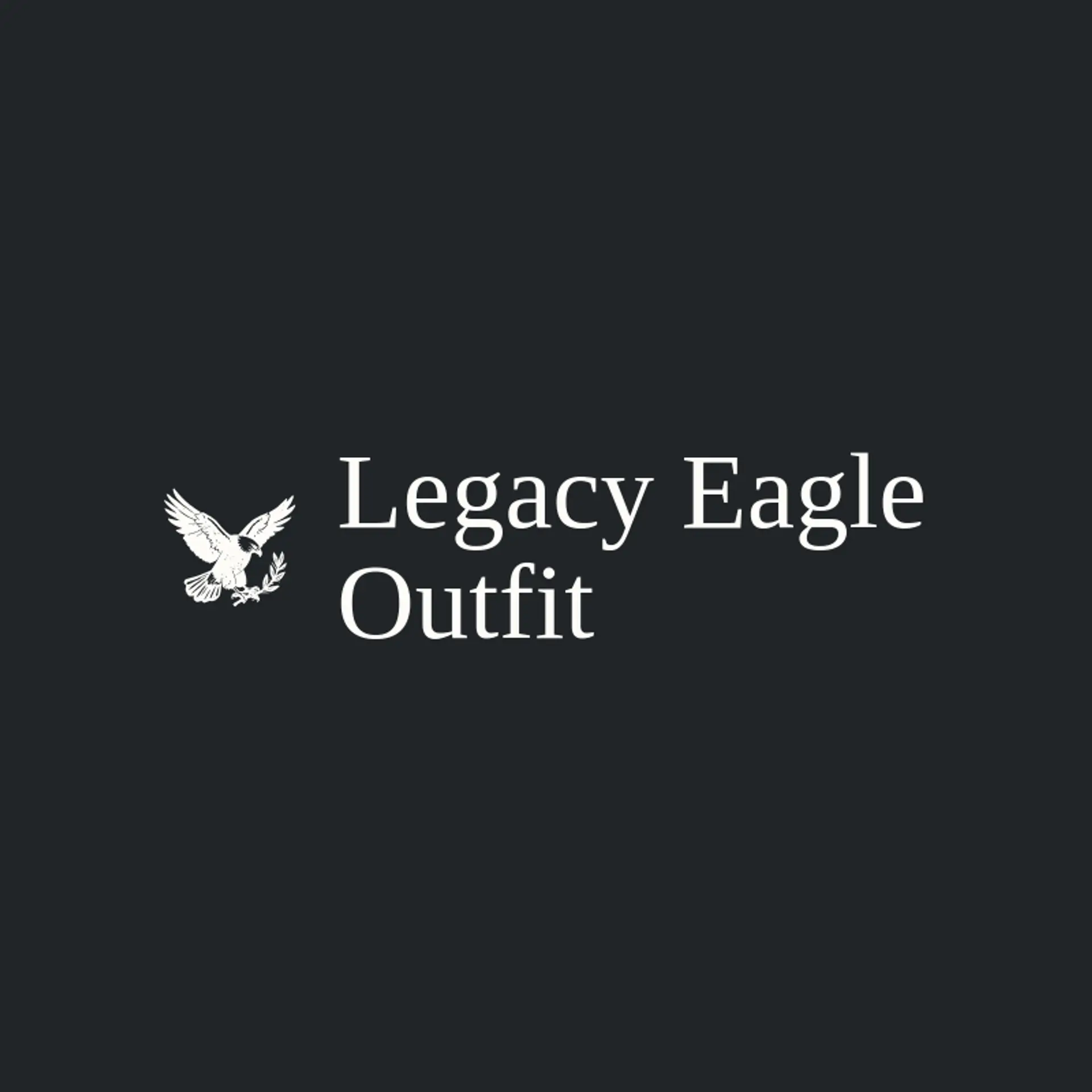 Legacy Eagle Outfit logo for american eagle