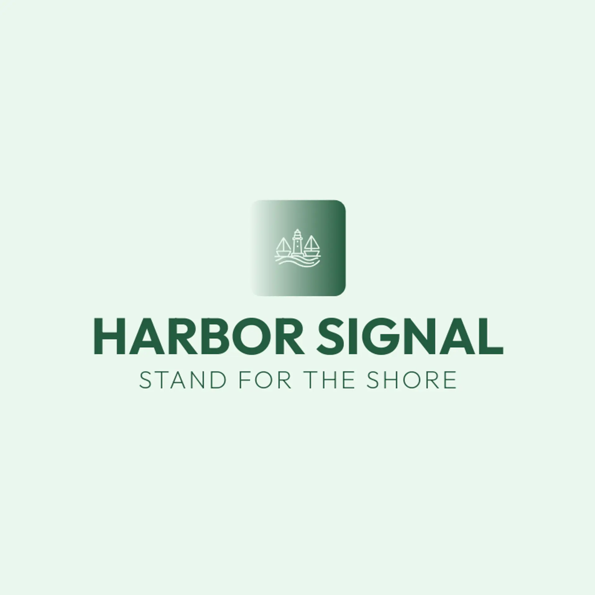 Harbor Signal logo for wave