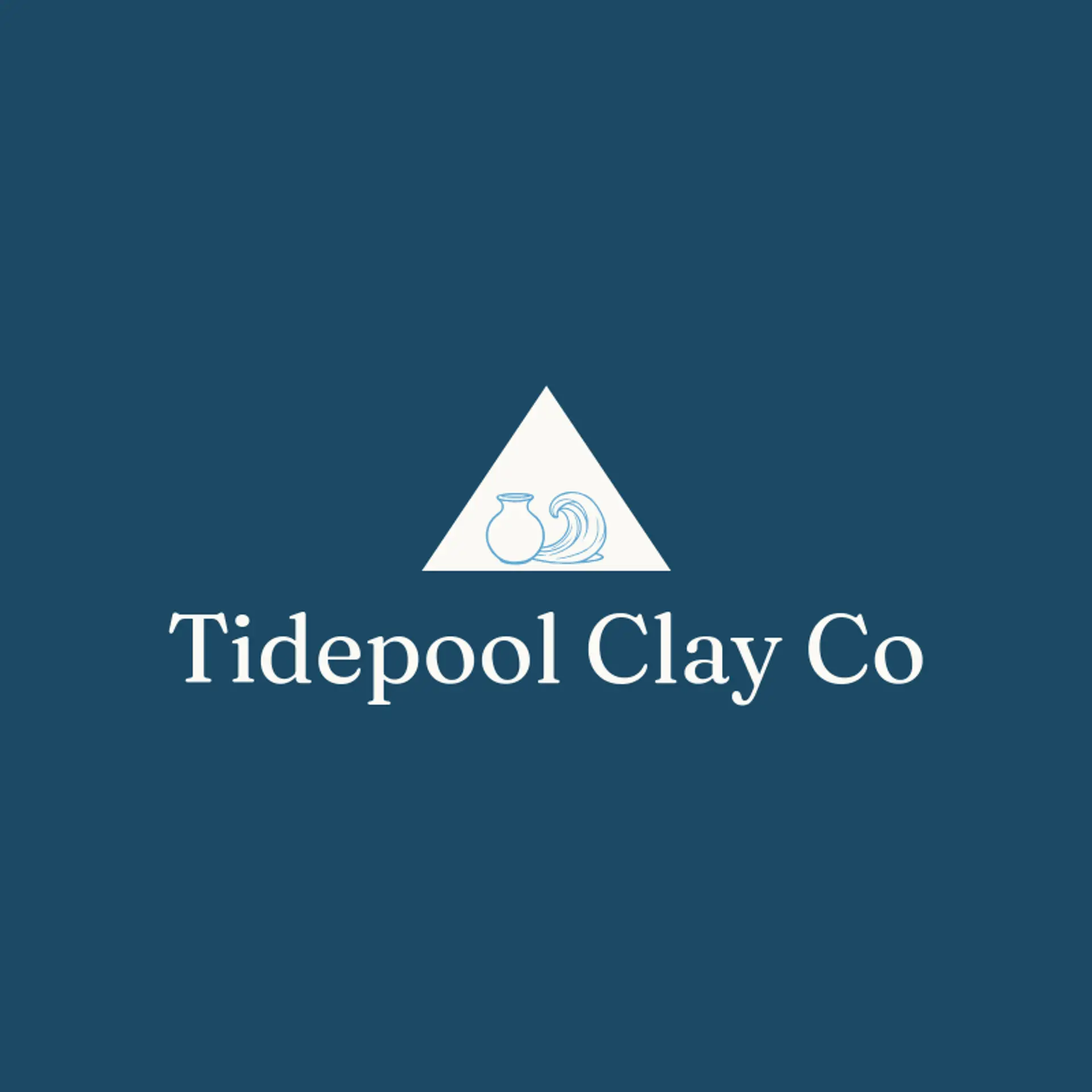 Tidepool Clay Co logo for clay