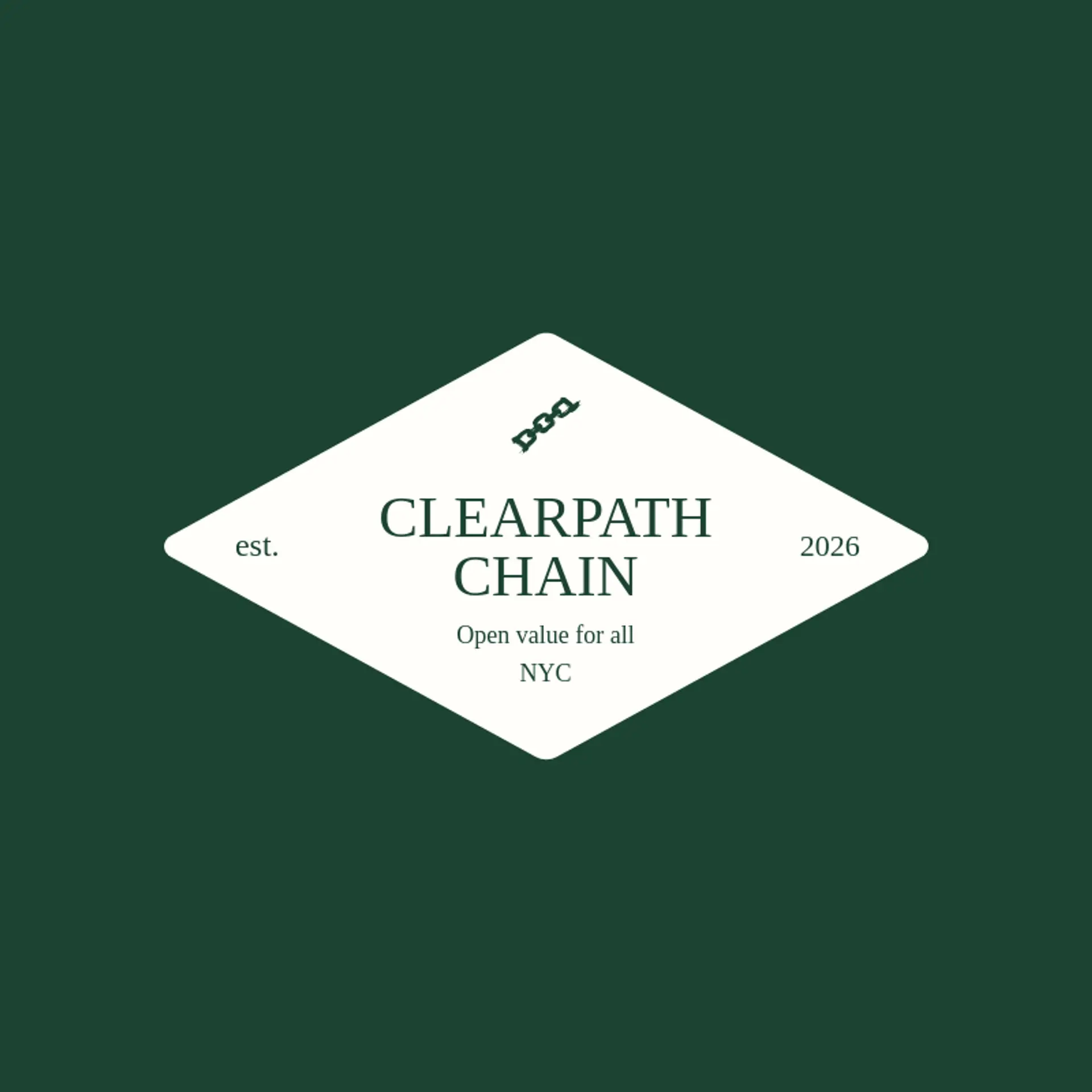 Clearpath Chain logo for blockchain